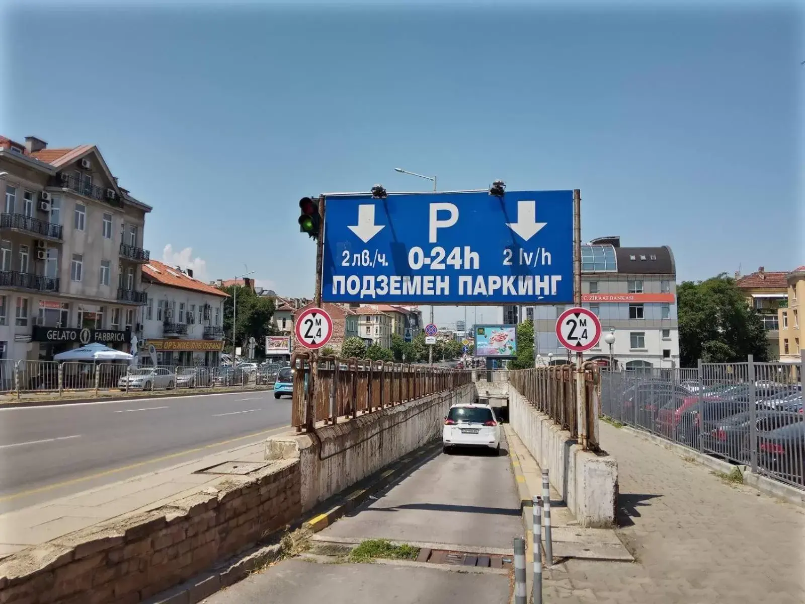 Street view, Property Building in Central Hotel Sofia