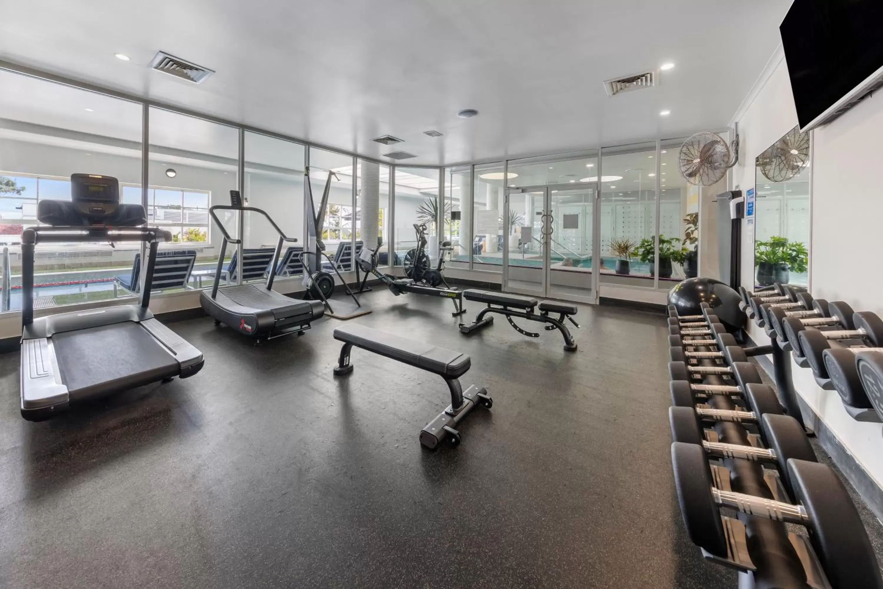 Fitness centre/facilities in Ramada Resort by Wyndham Shoal Bay Fitness centre/facilities in Ramada Resort by Wyndham Shoal Bay