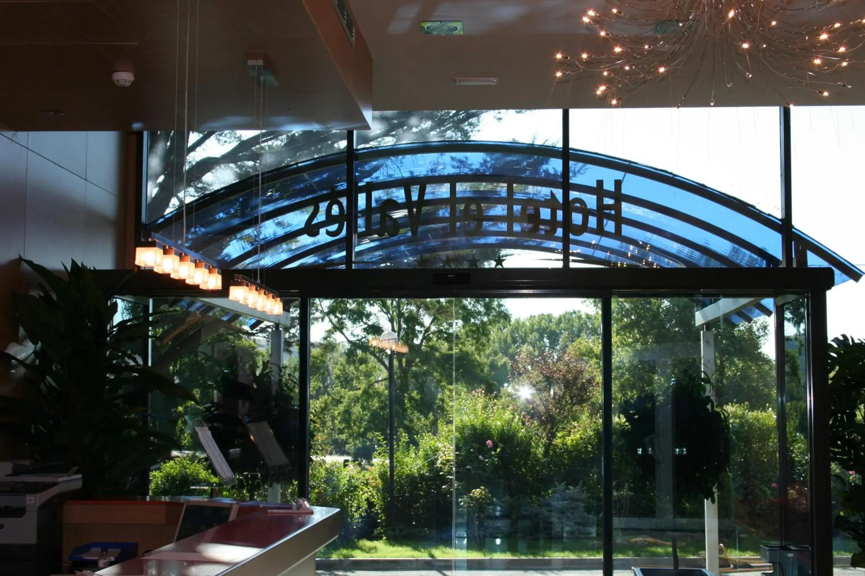 Lobby or reception in Hotel Restaurante El Vall