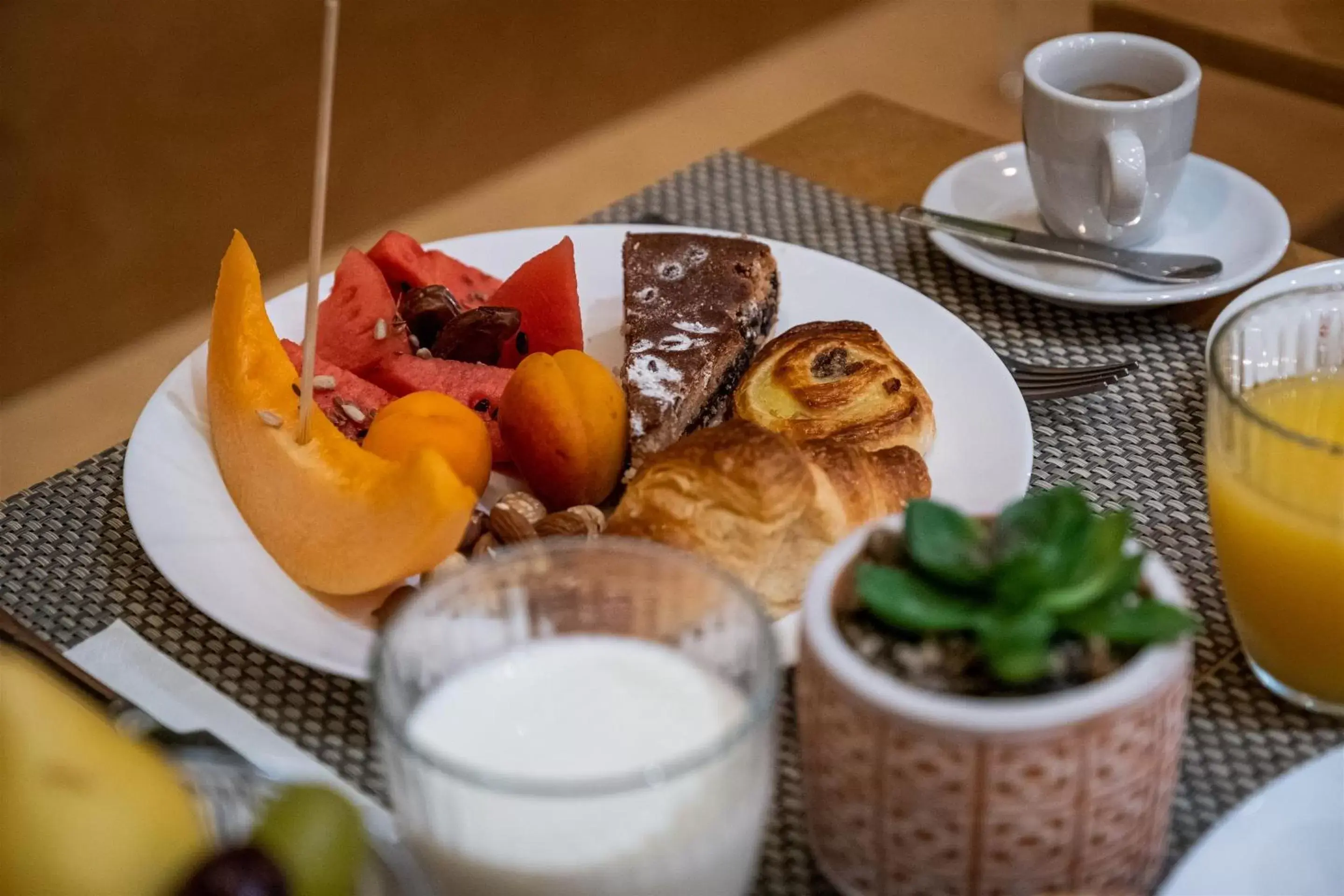 Continental breakfast in Palazzo Gilistro