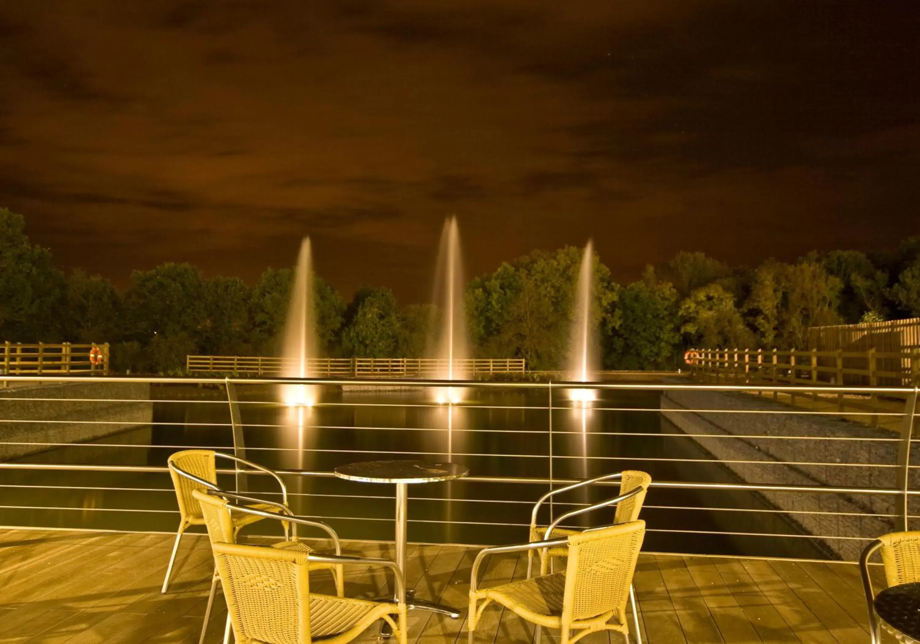 Balcony/Terrace, Swimming Pool in Ramada by Wyndham Cobham