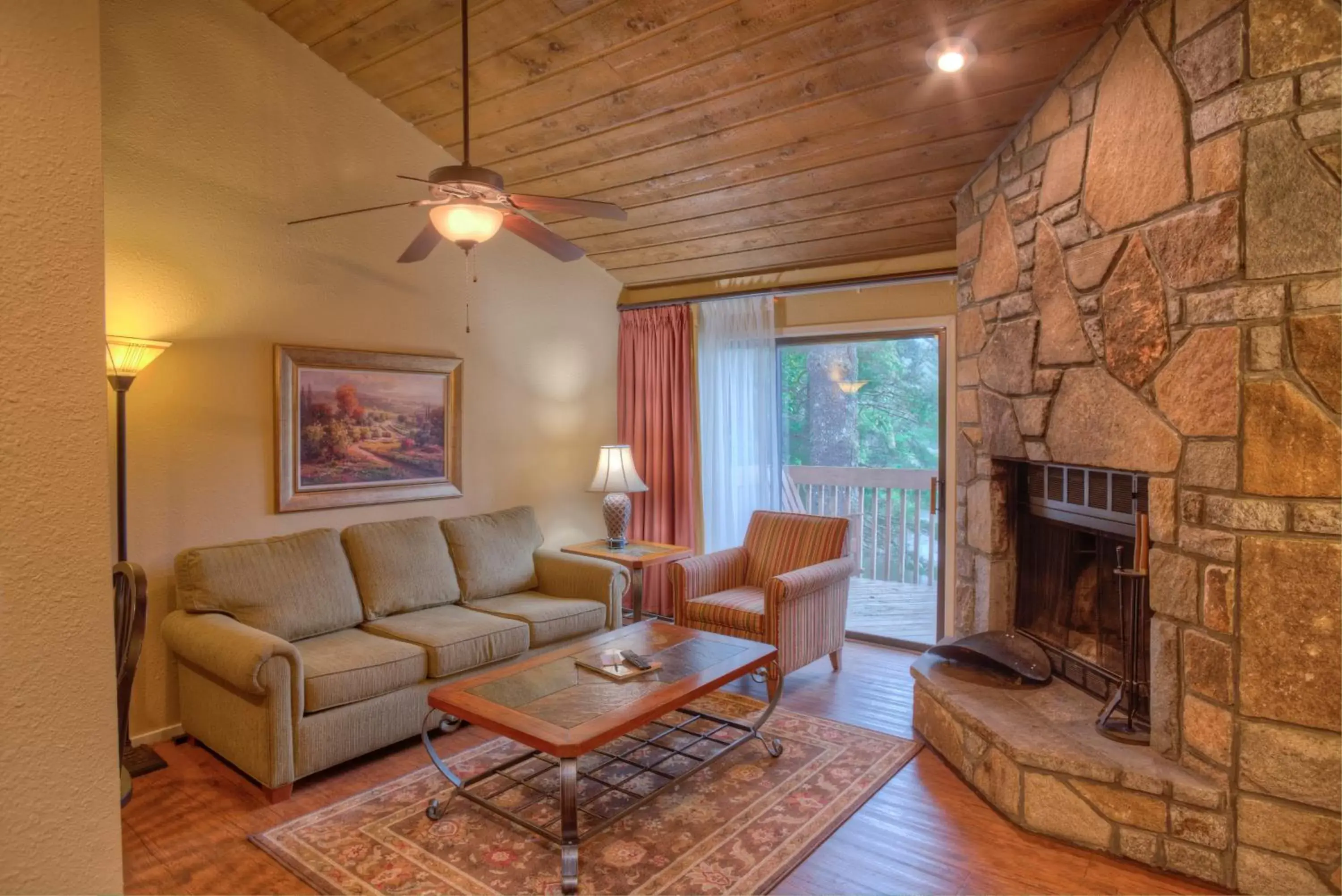 Seating Area in Foxhunt at Sapphire Valley by Capital Vacations