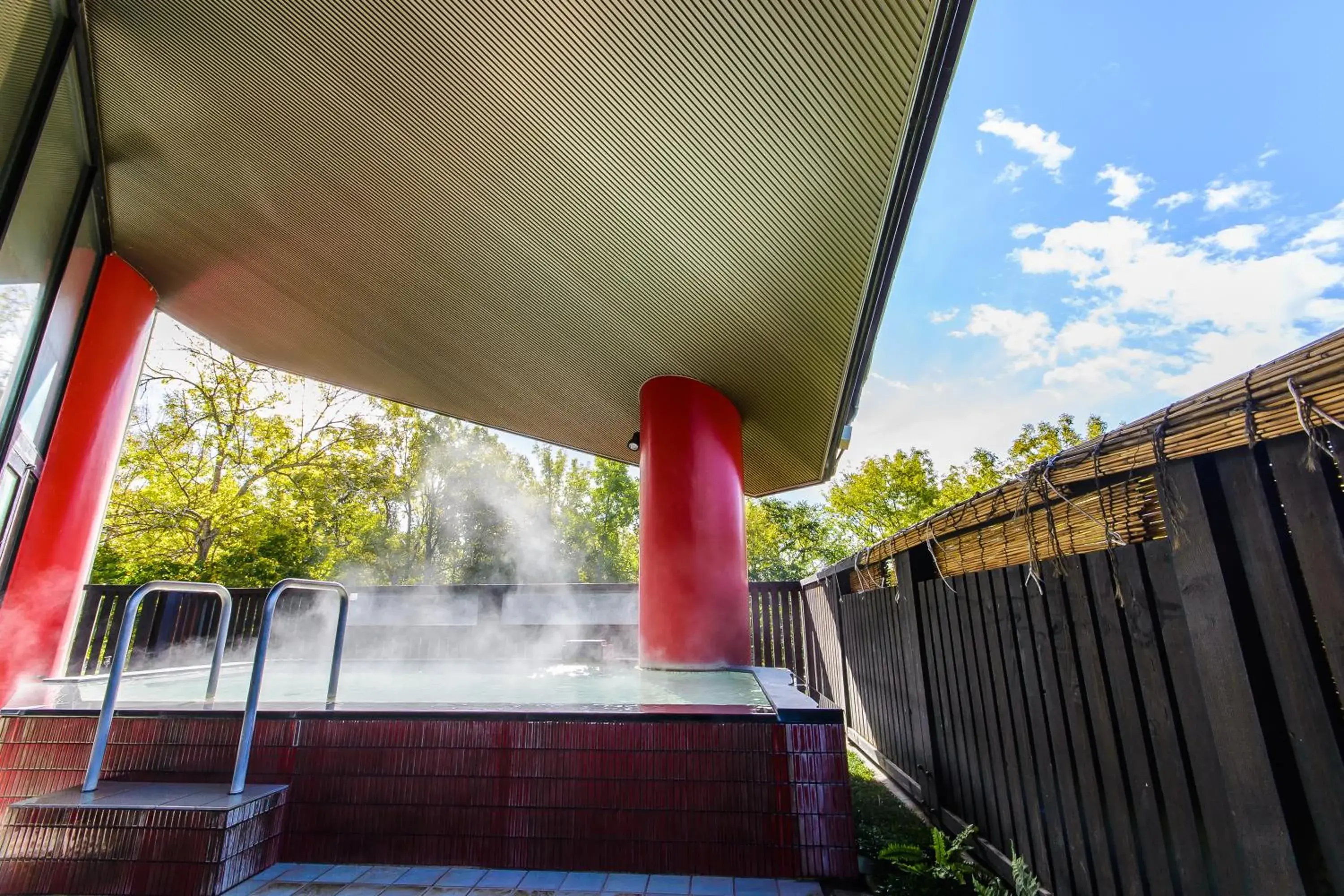 Open Air Bath, Balcony/Terrace in Hotel Kanronomori