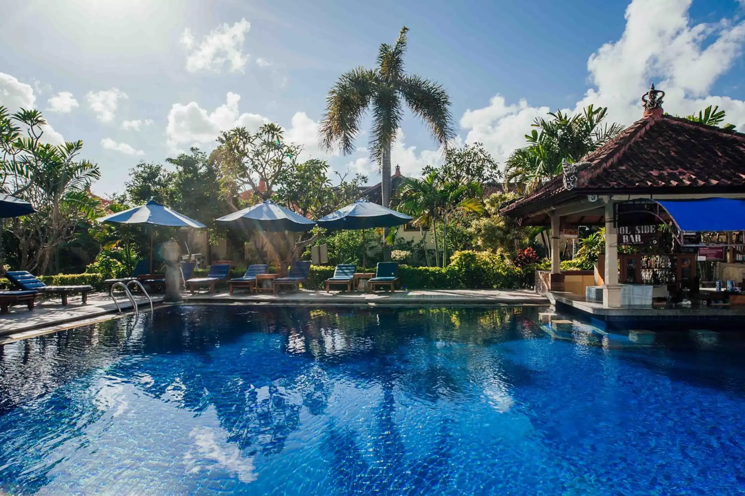 Swimming Pool in Kuta Puri Bungalows, Villas and Resort