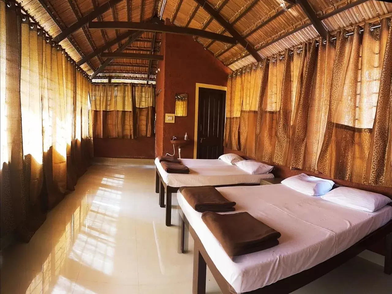 Balcony/Terrace, Bed in CS County Resort Balcony/Terrace, Bed in CS County Resort