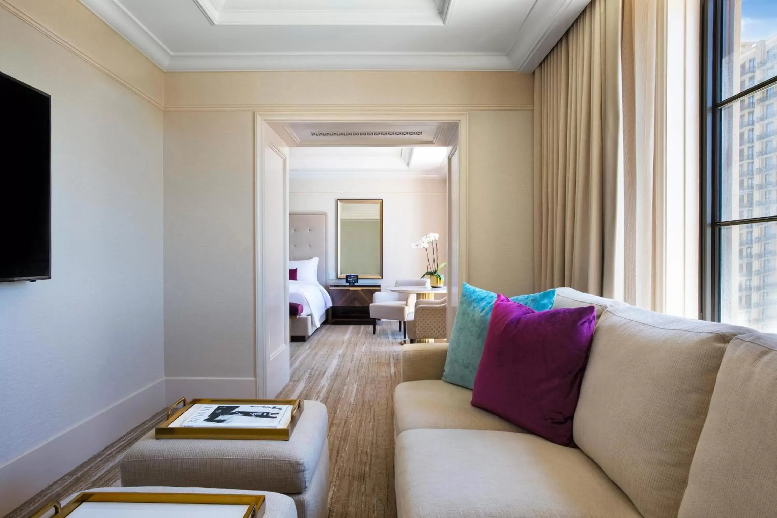 Living room, Seating Area in The St. Regis Atlanta