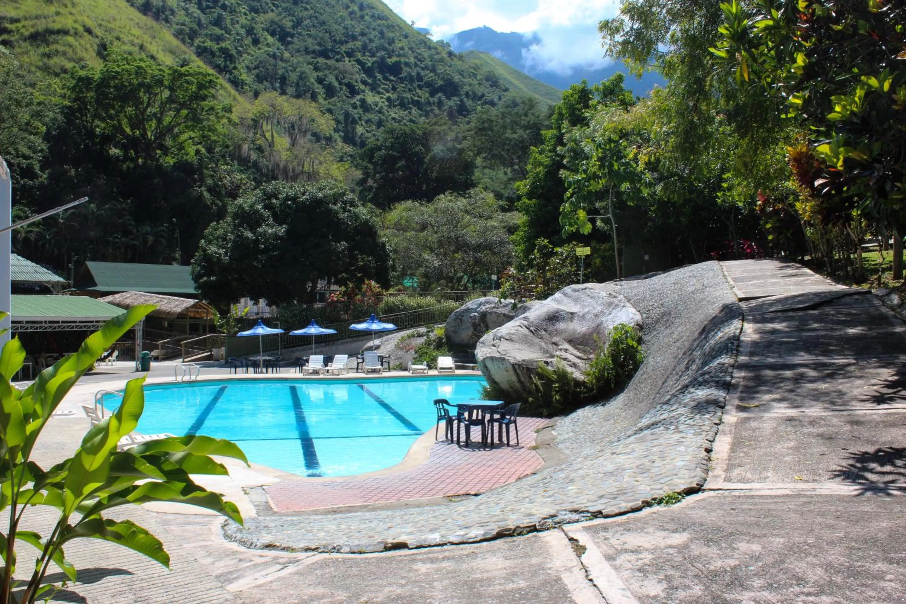 Pool view in Rio Escondido