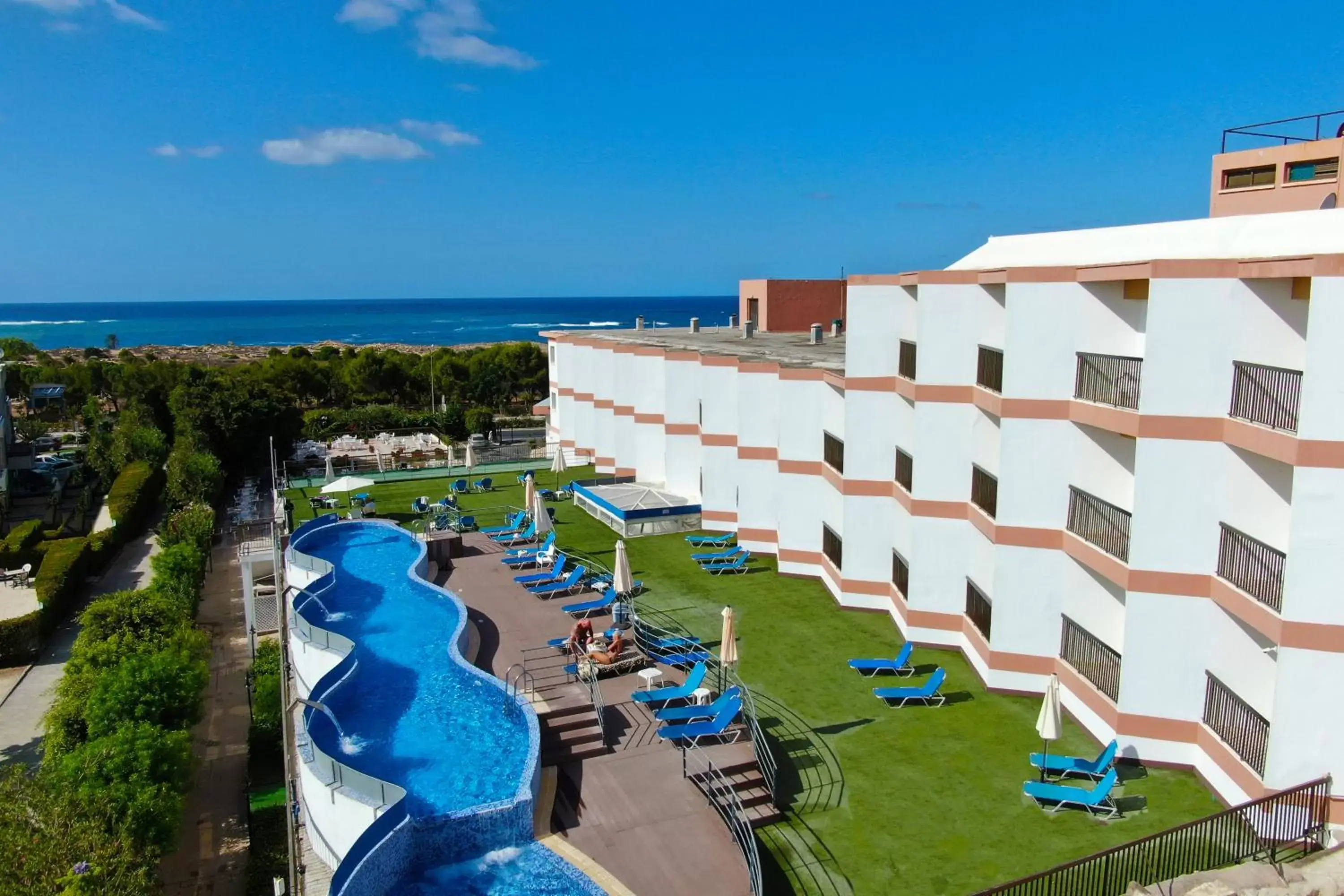 Swimming pool, Pool View in Avlida Hotel