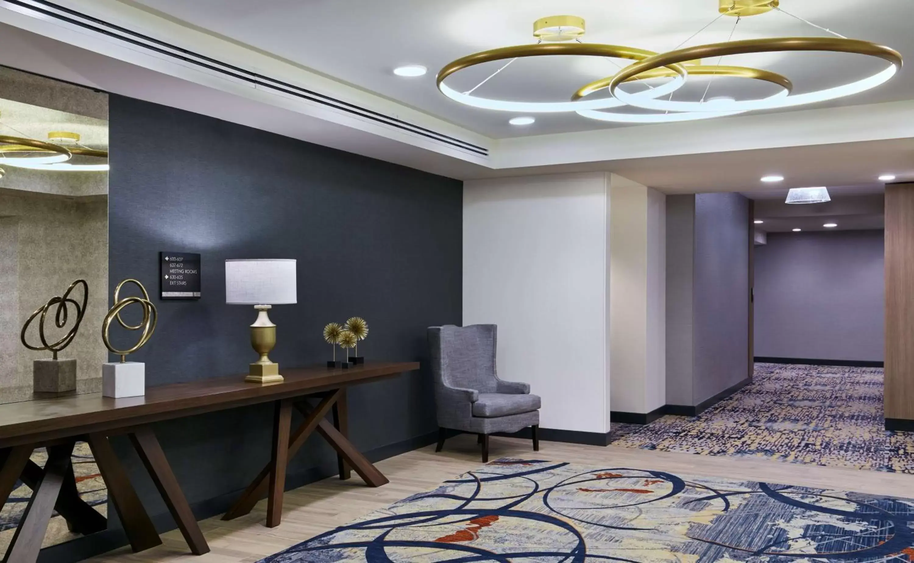 Lobby or reception in The Inn at Penn, A Hilton Hotel