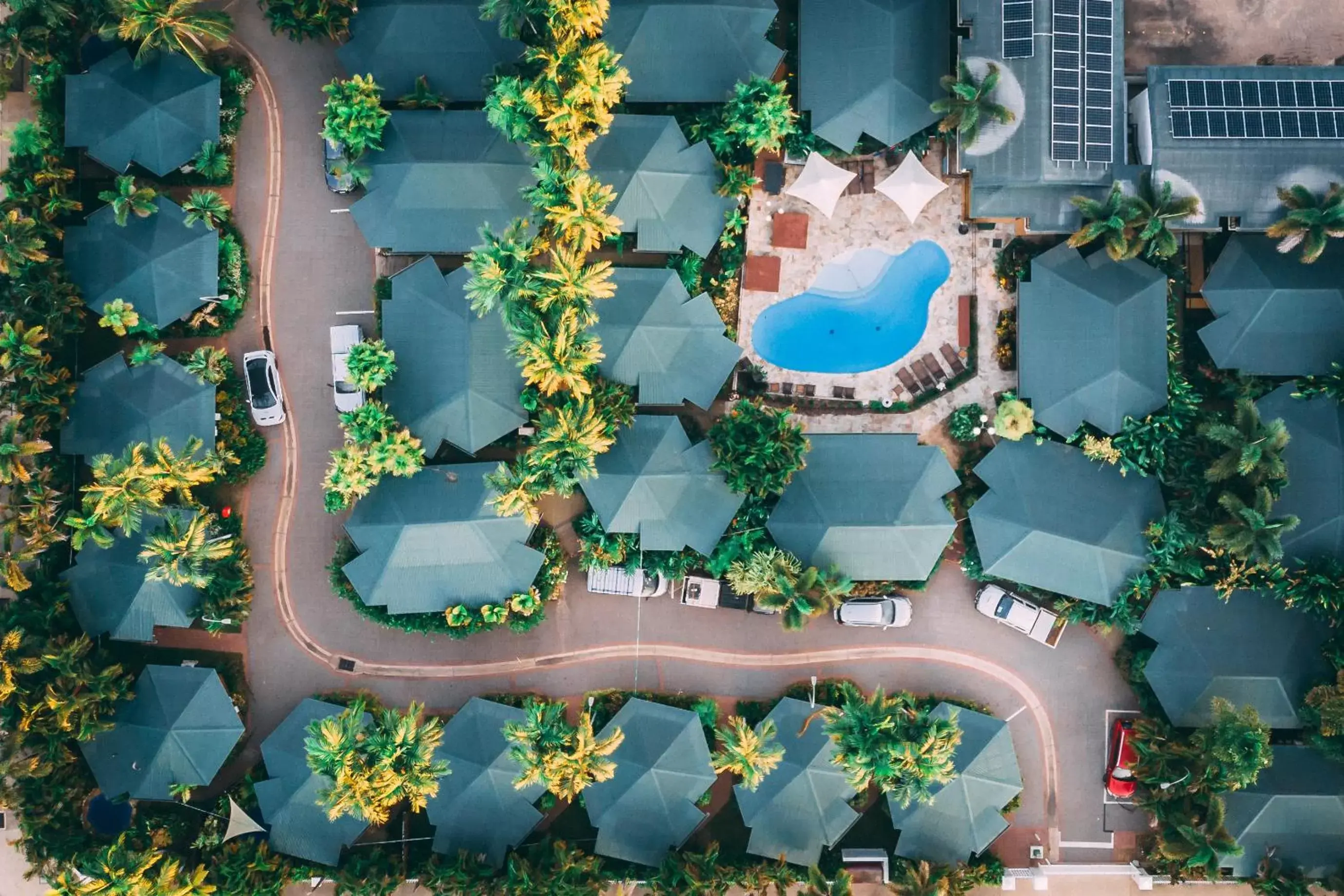 View (from property/room), Bird's-eye View in Palms City Resort