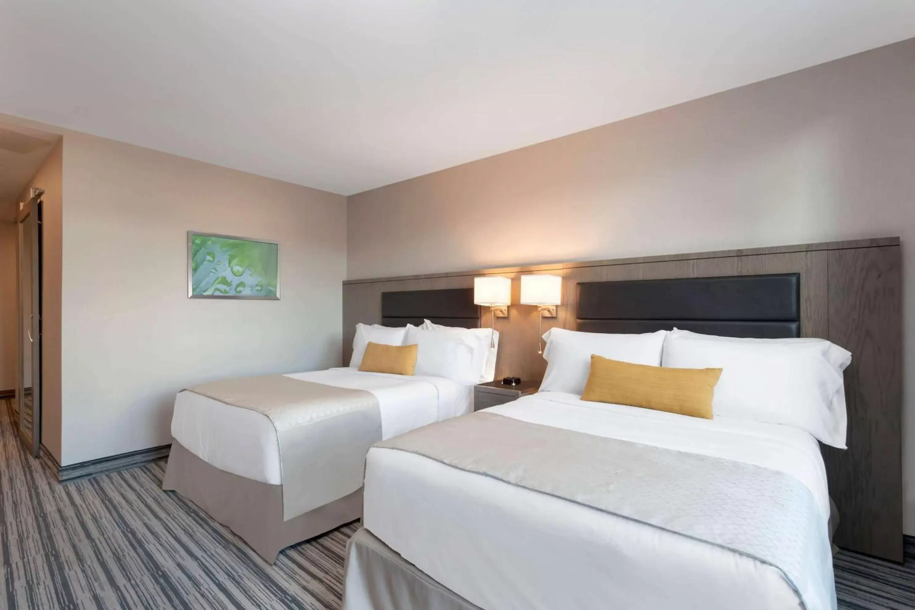 Photo of the whole room, Bed in Wyndham Garden LaGuardia South