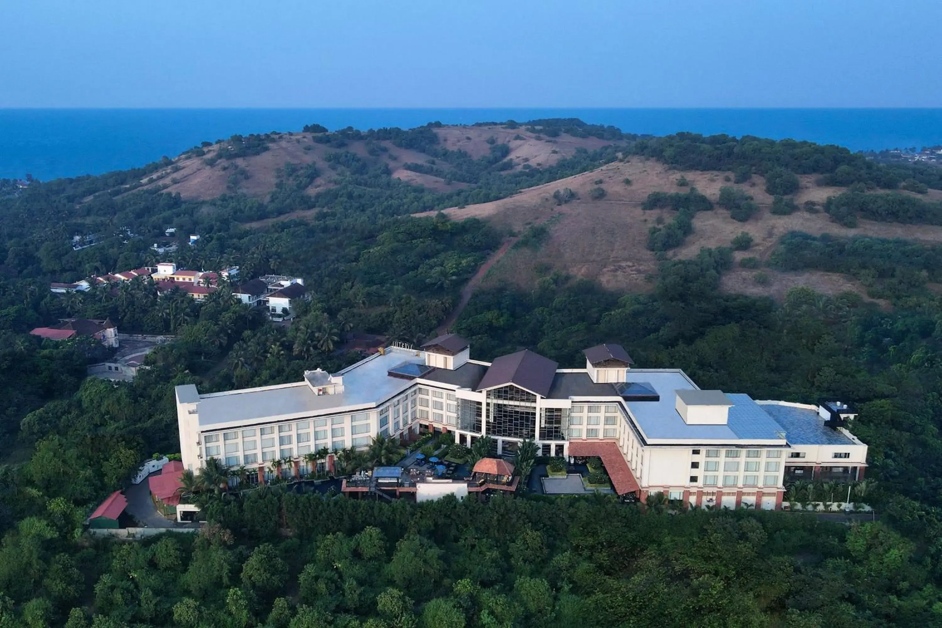 Property building, Bird's-eye View in The Westin Goa, Anjuna