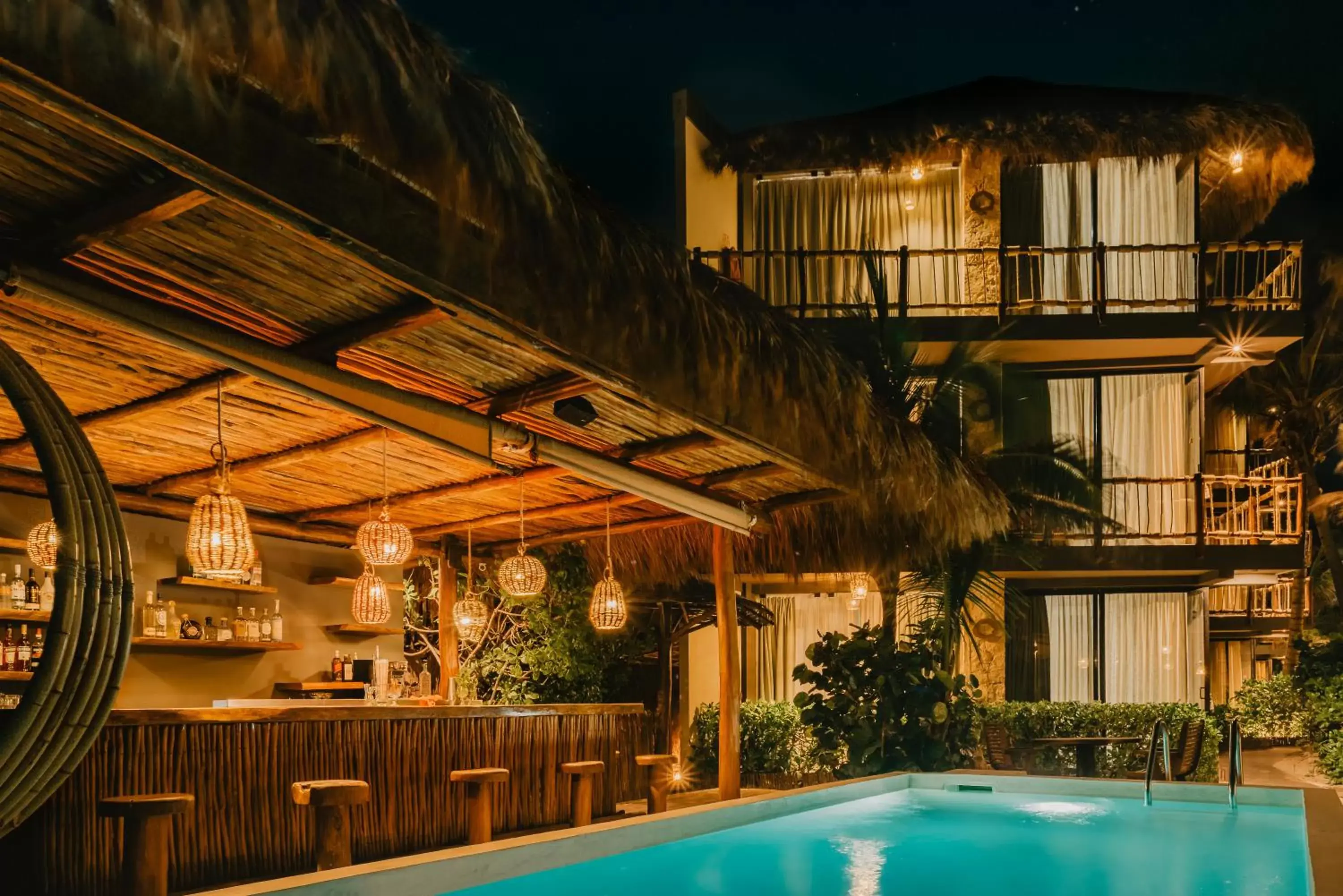 Restaurant/places to eat, Swimming Pool in Akkuun Tulum - Adults Only