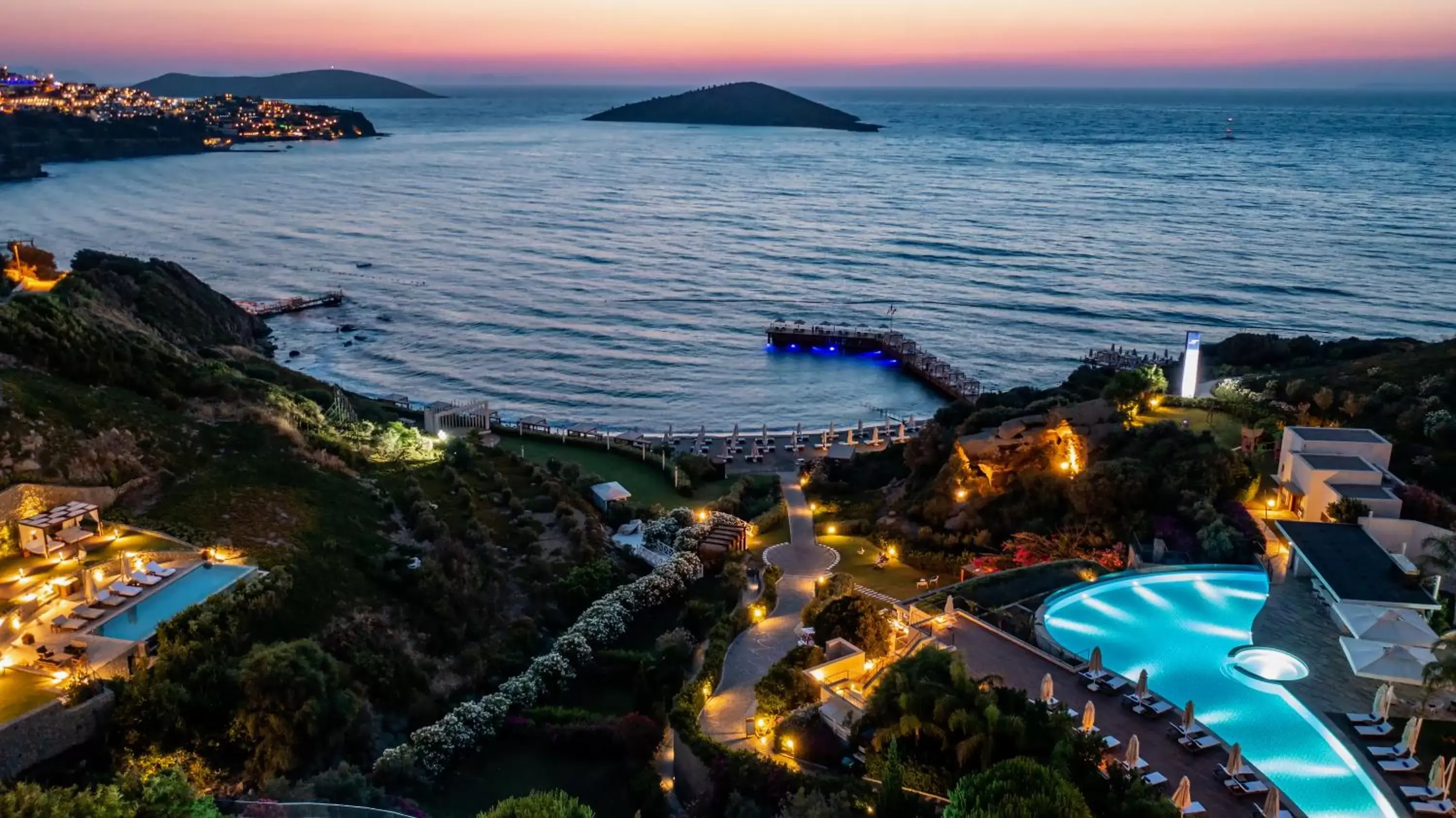 Natural landscape, Pool View in Sirene Luxury Hotel Bodrum