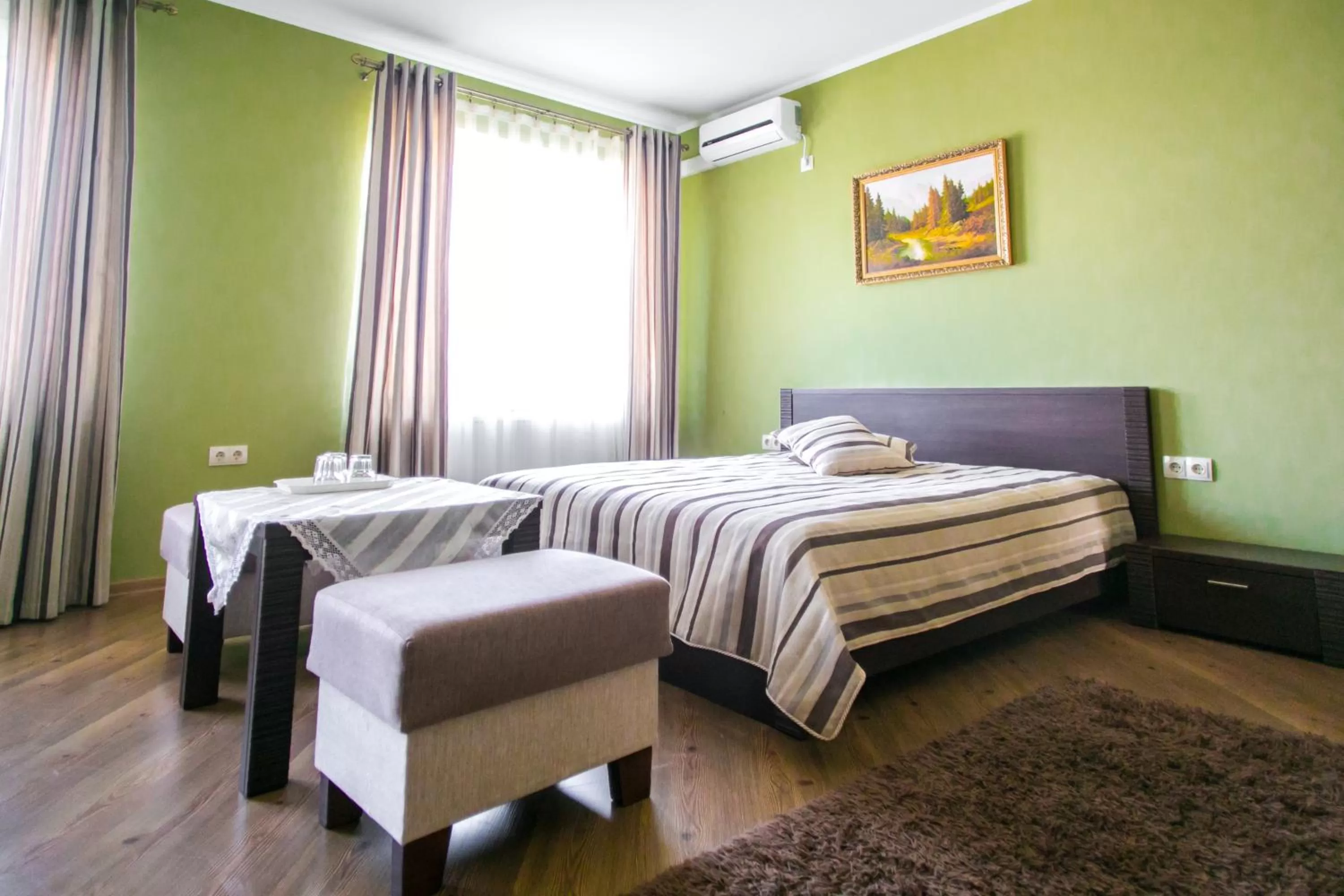 Bed in Tulipan Hotel Aquapark