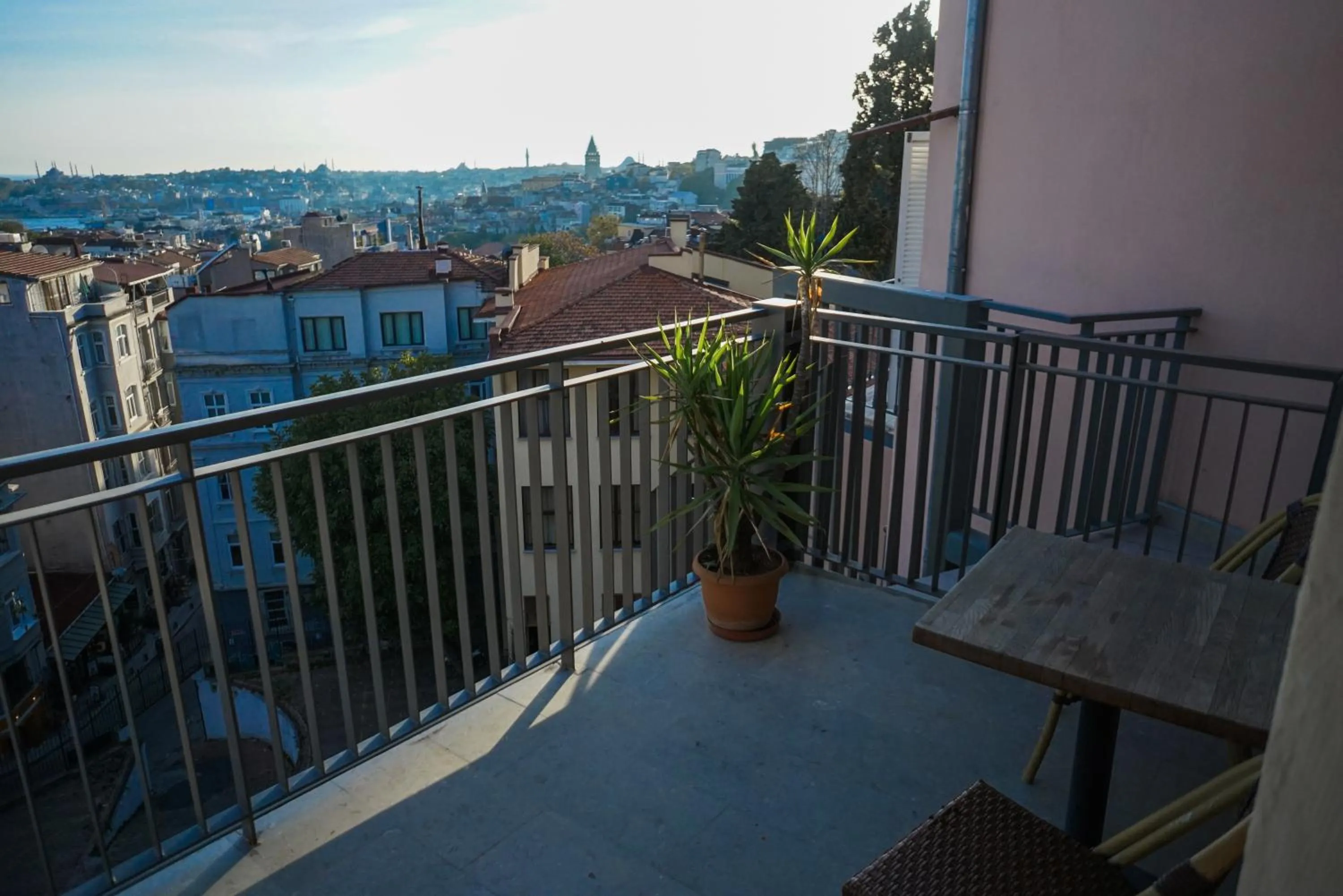 Balcony/Terrace in Triada Hotel Taksim - Special Category