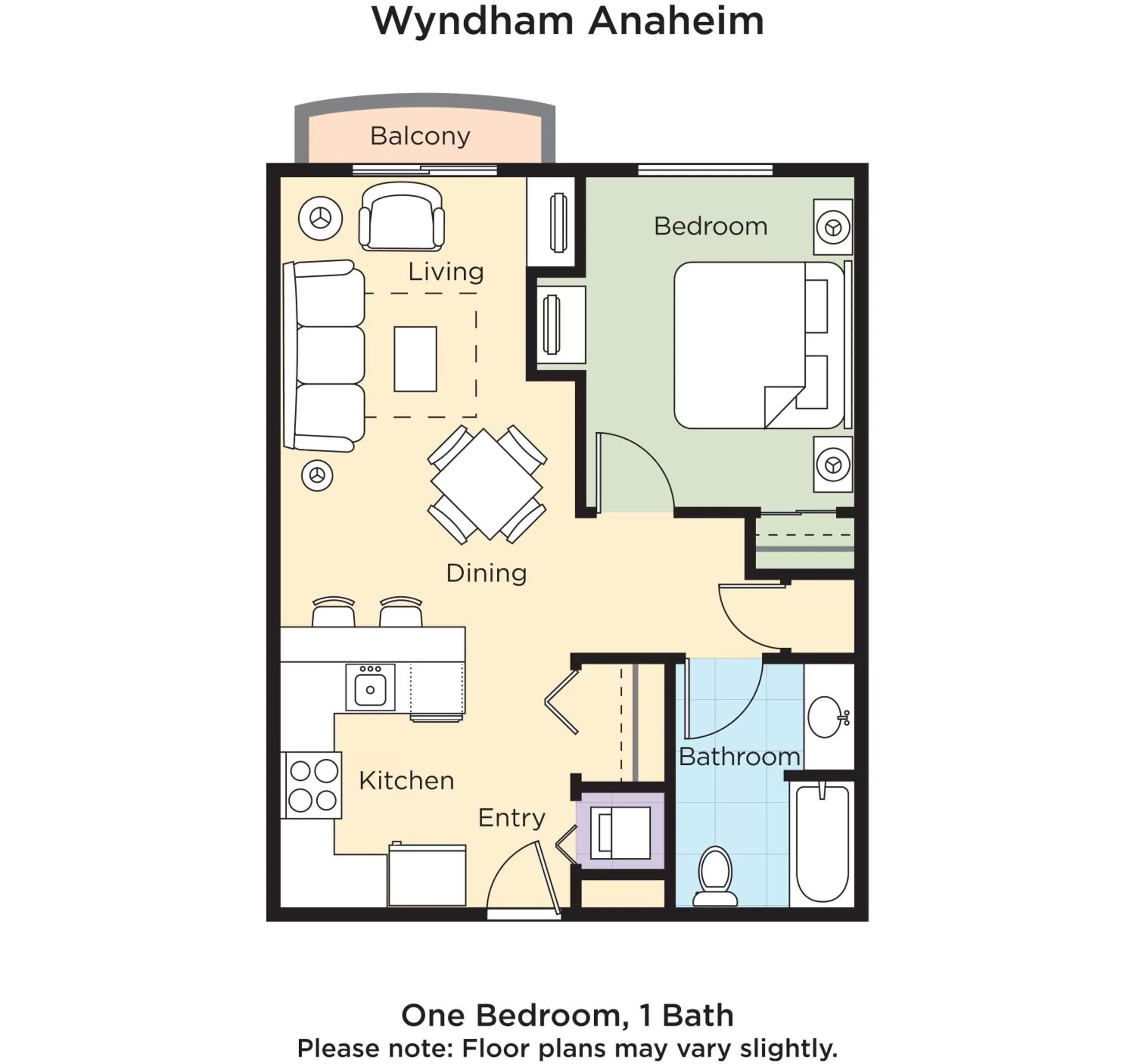 Floor Plan in WorldMark Angels Camp