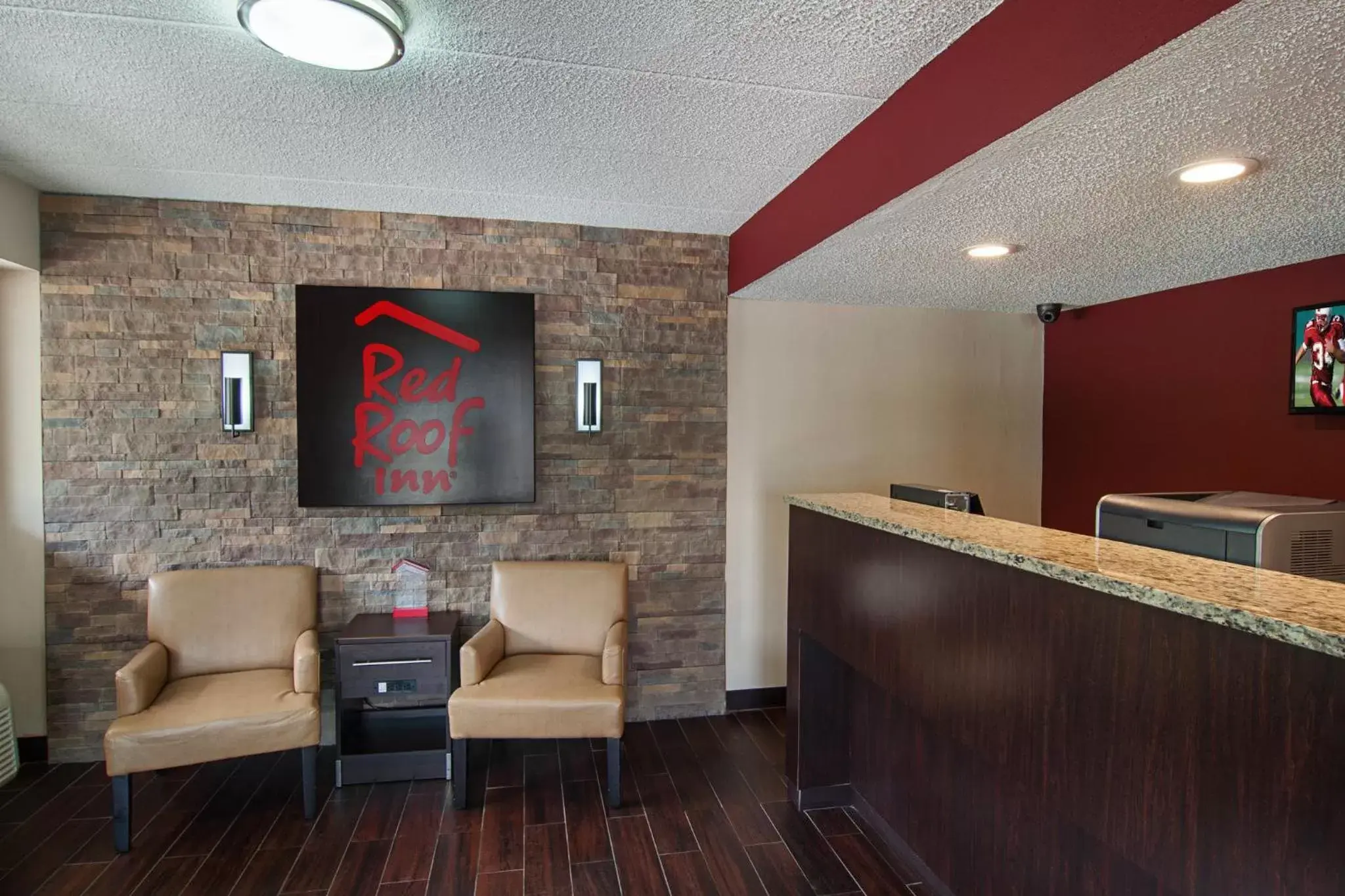 Lobby or reception in Red Roof Inn Springfield, IL Lobby or reception in Red Roof Inn Springfield, IL