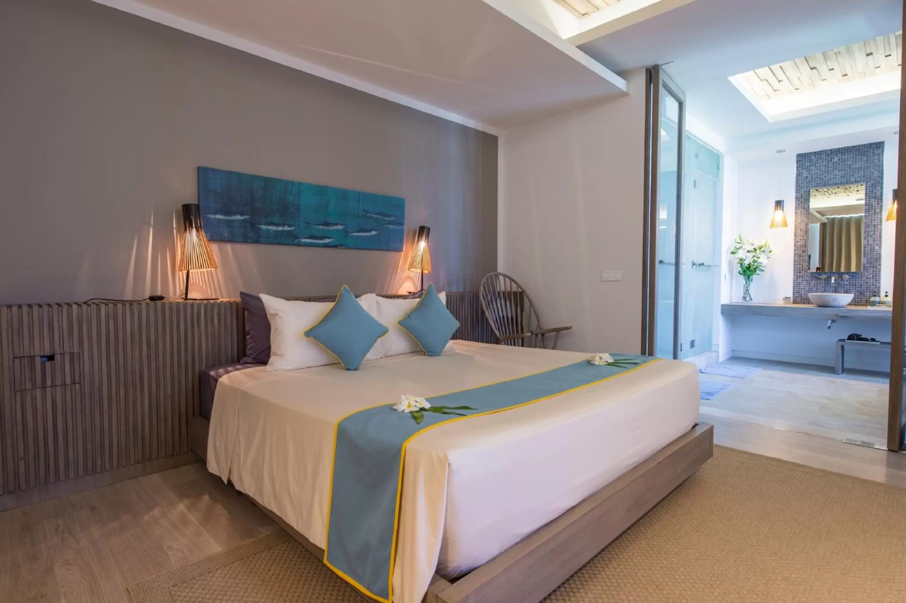 Bedroom, Bed in Mia Resort Nha Trang