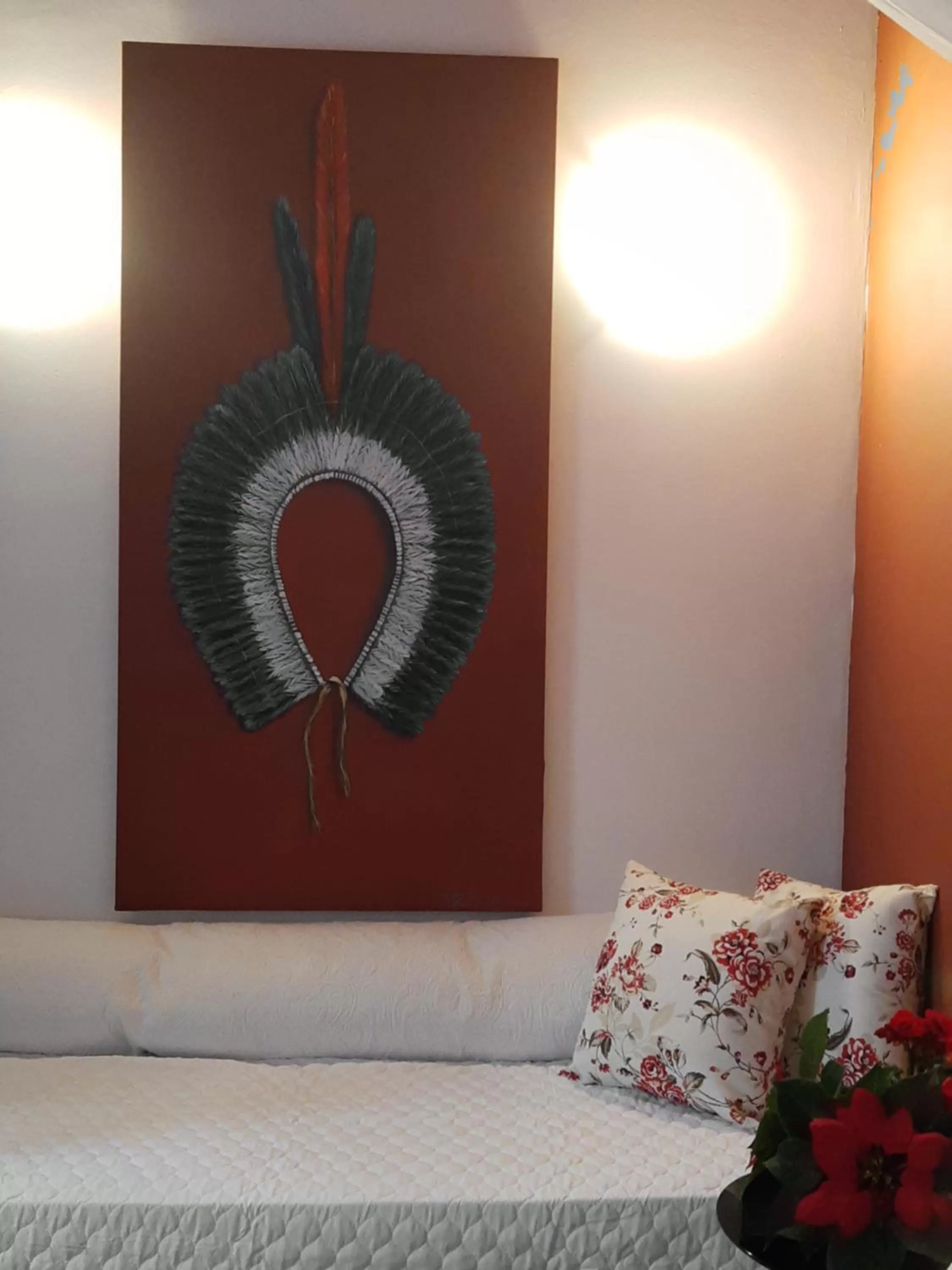 Bed in Magias de Paraty Ecopousada