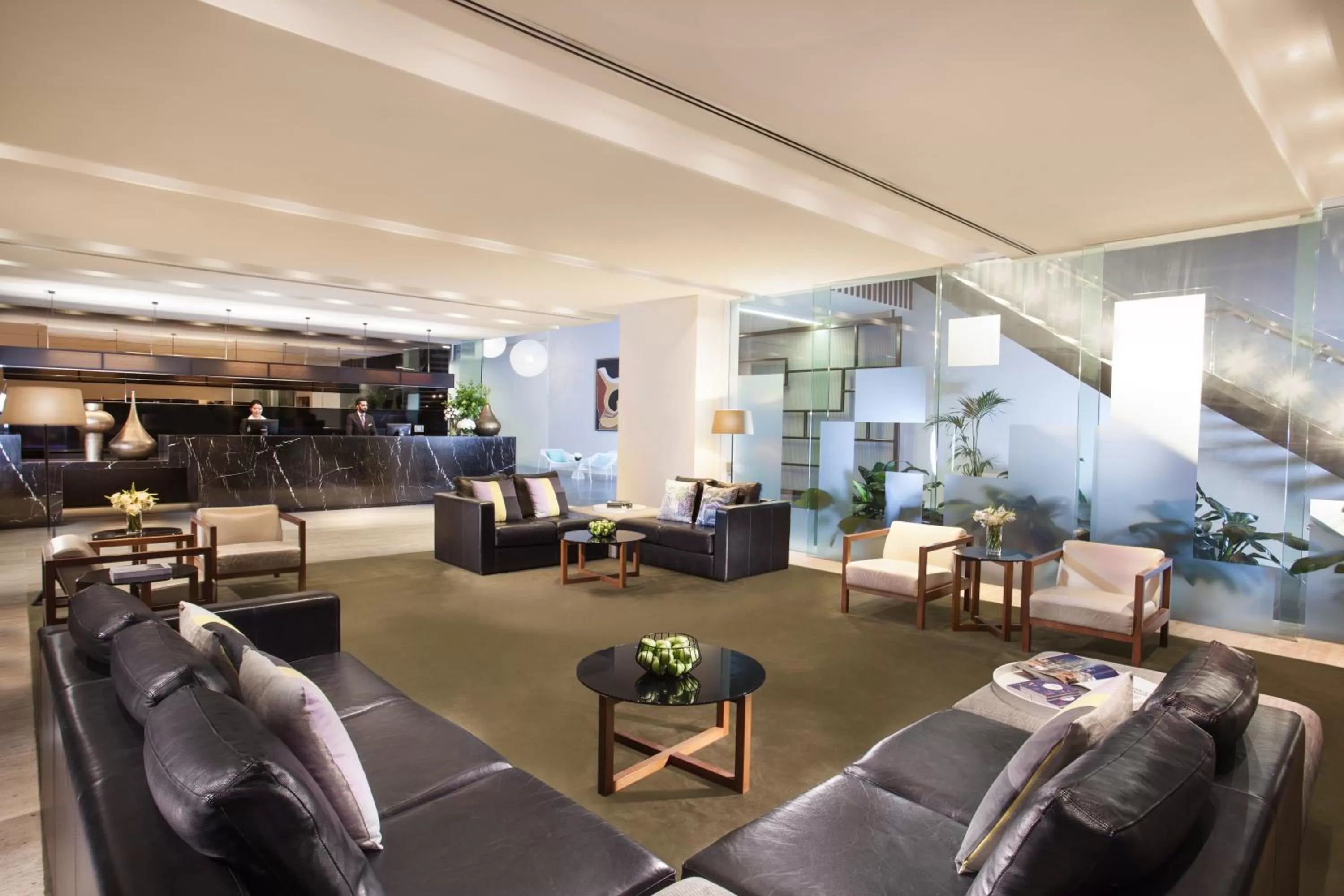 Lobby or reception in Citadines on Bourke Melbourne