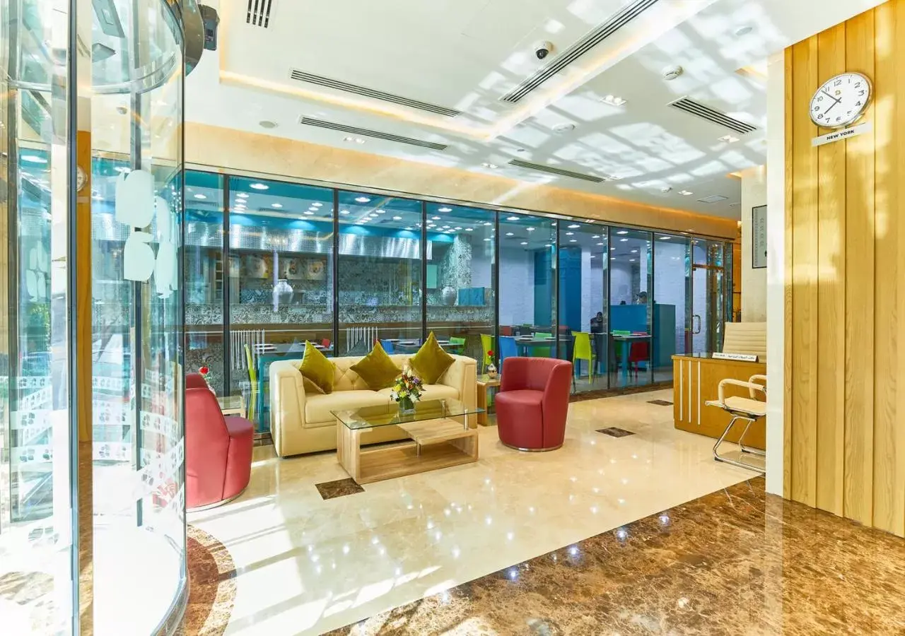 Lobby or reception in Rose Plaza Hotel Al Barsha