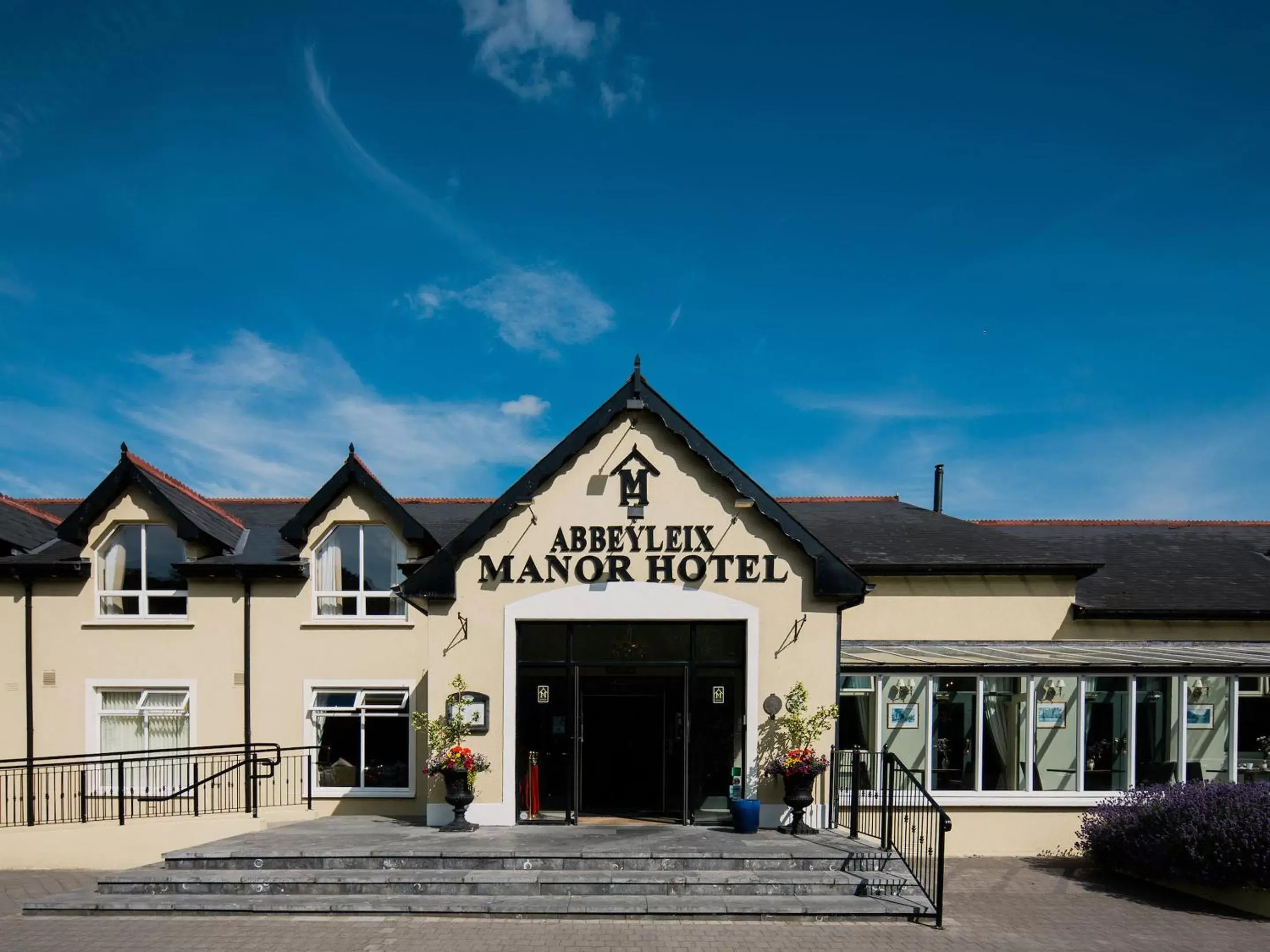 Facade/entrance in The Abbeyleix Manor Hotel