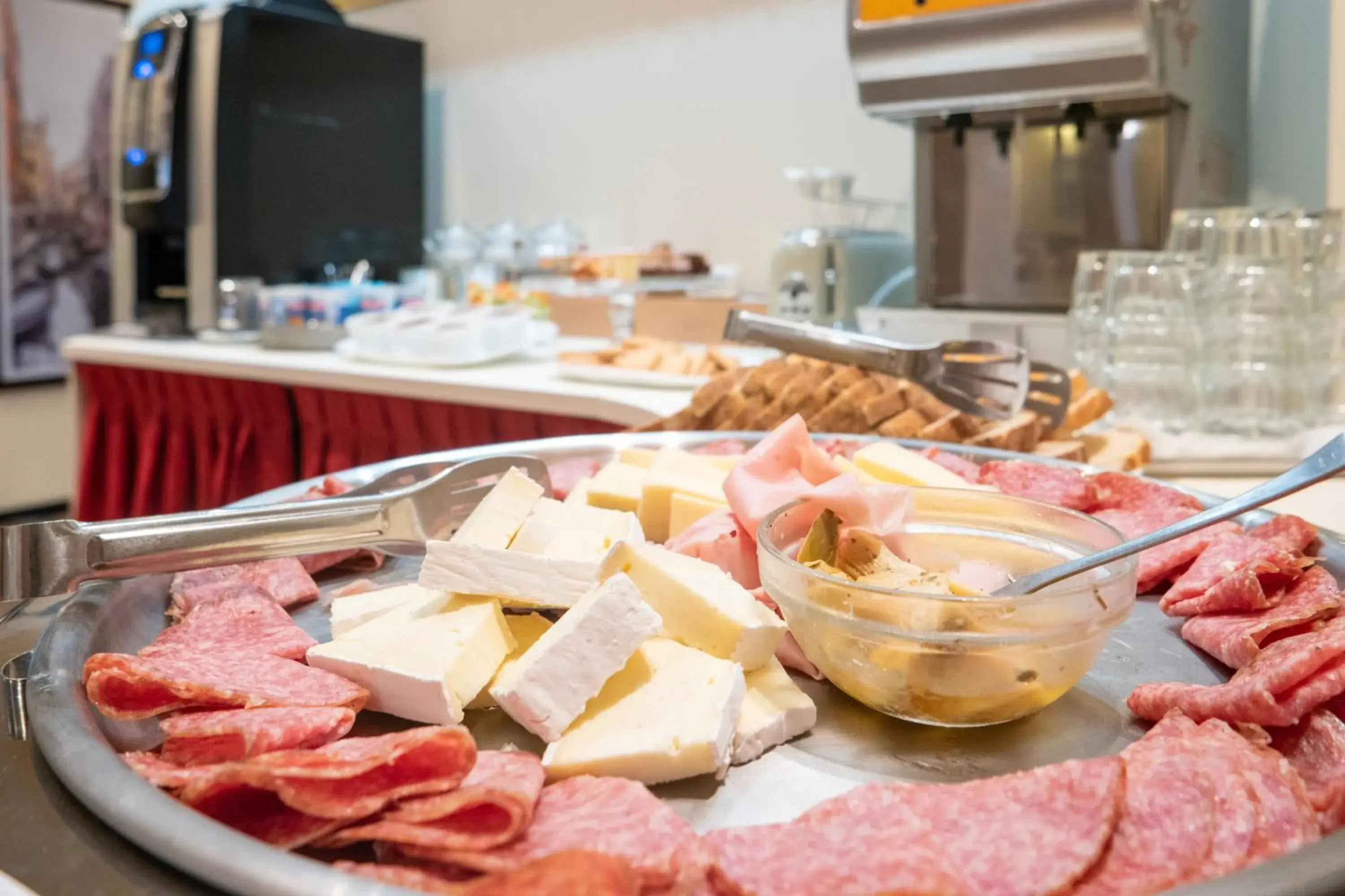 Buffet breakfast, Food in Hotel Autoespresso Venice