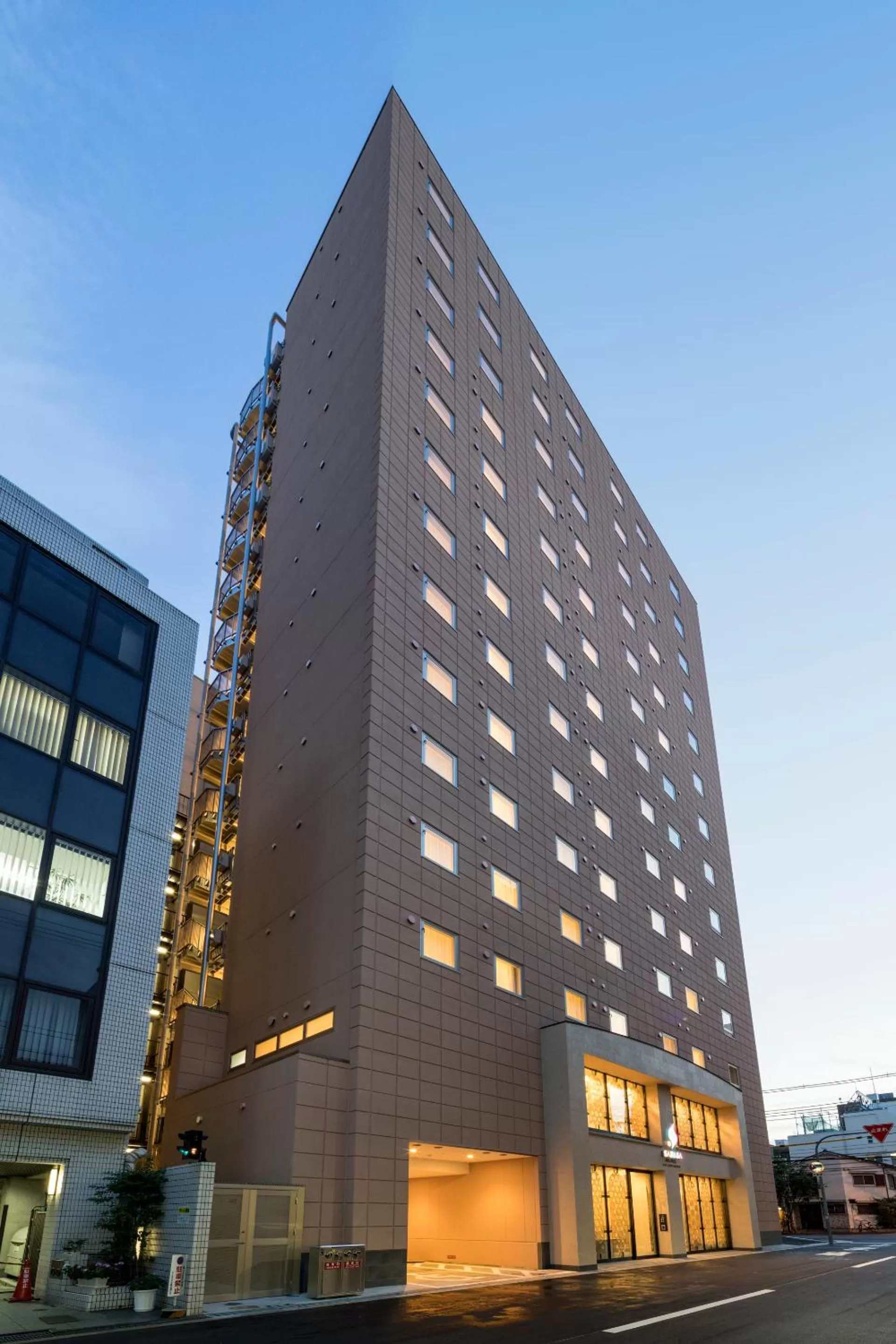 Facade/entrance in SARASA HOTEL Shin-Osaka