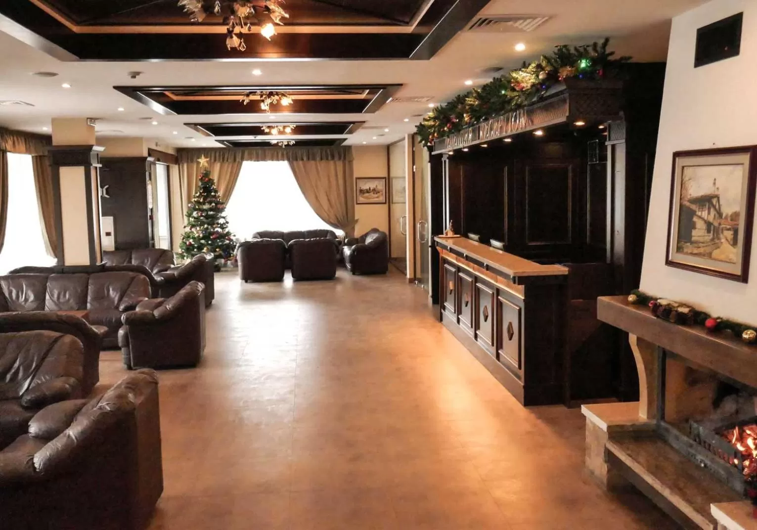 Living room in Park Hotel Panorama