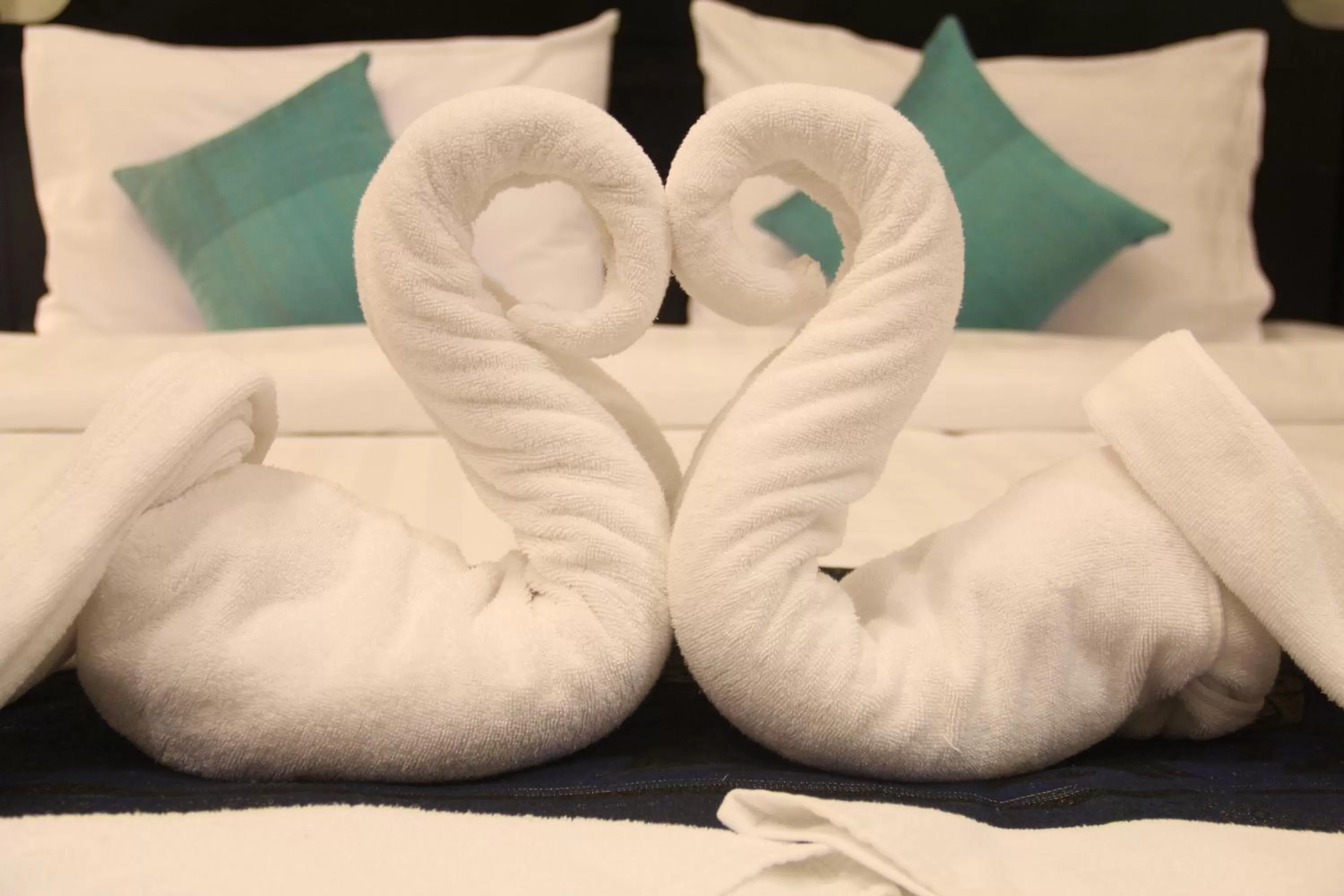 Bed in Cozy Boutique Hotel