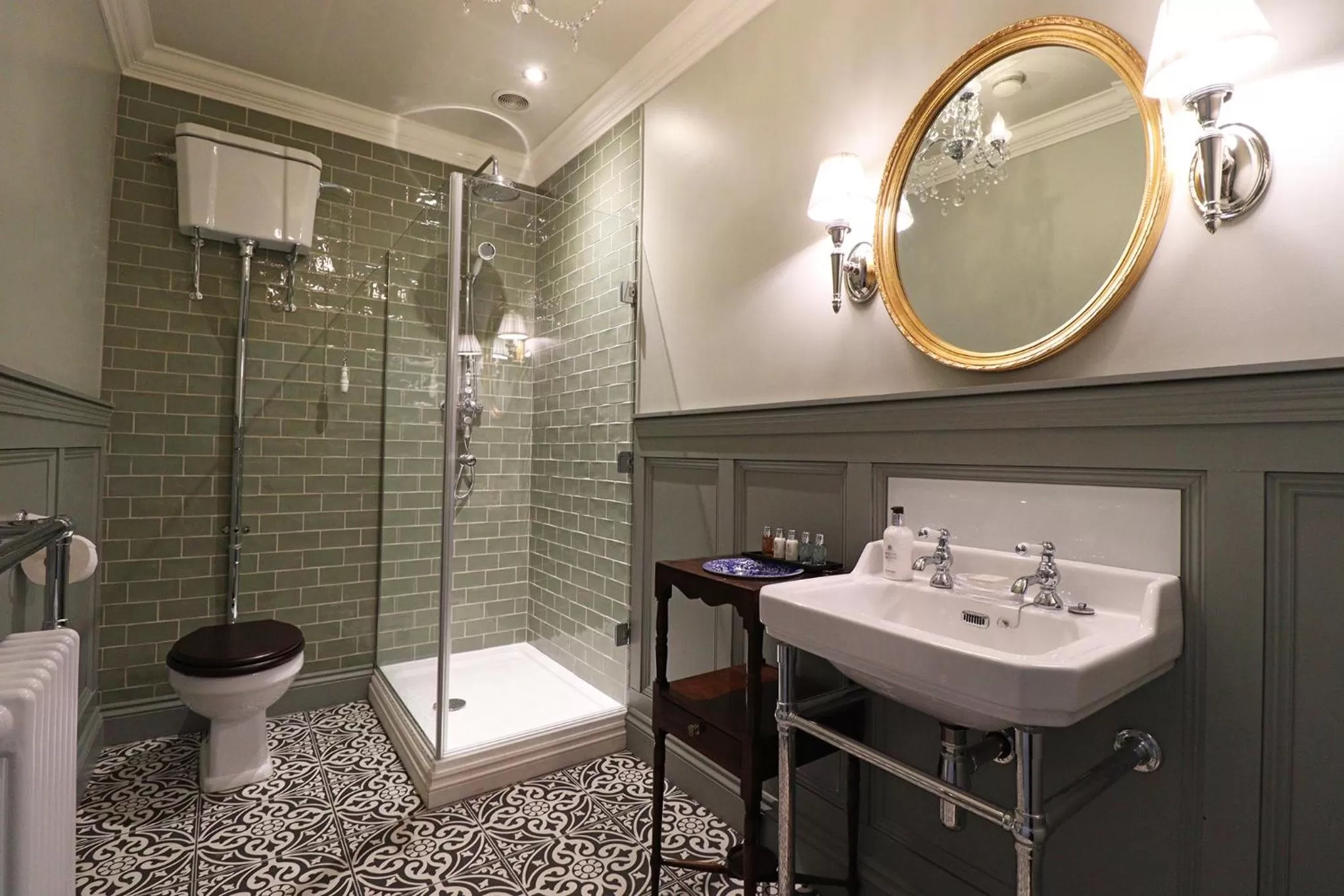 Shower in The Georgian Swansea