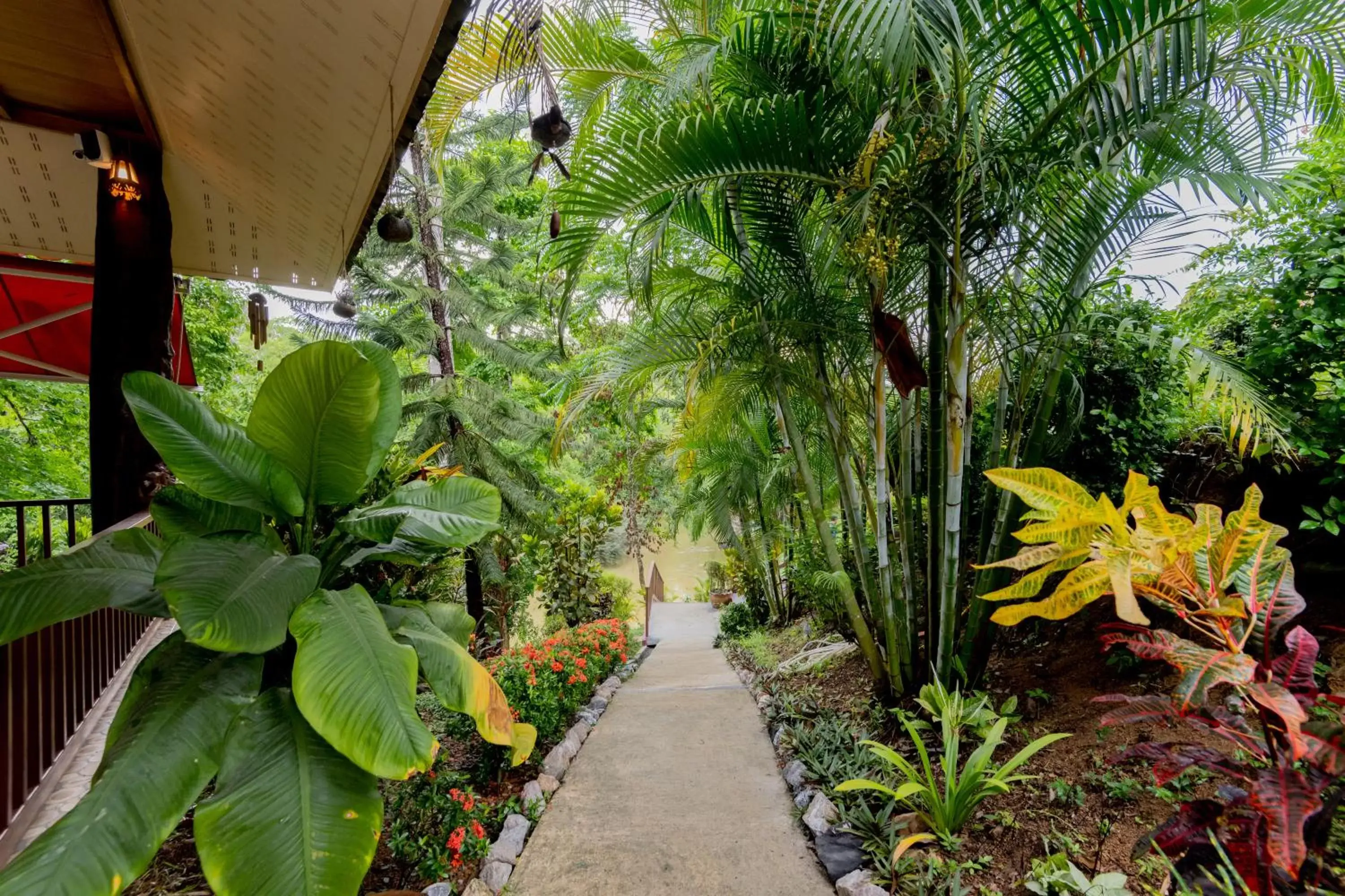 Garden in Khao Sok River Home Resort