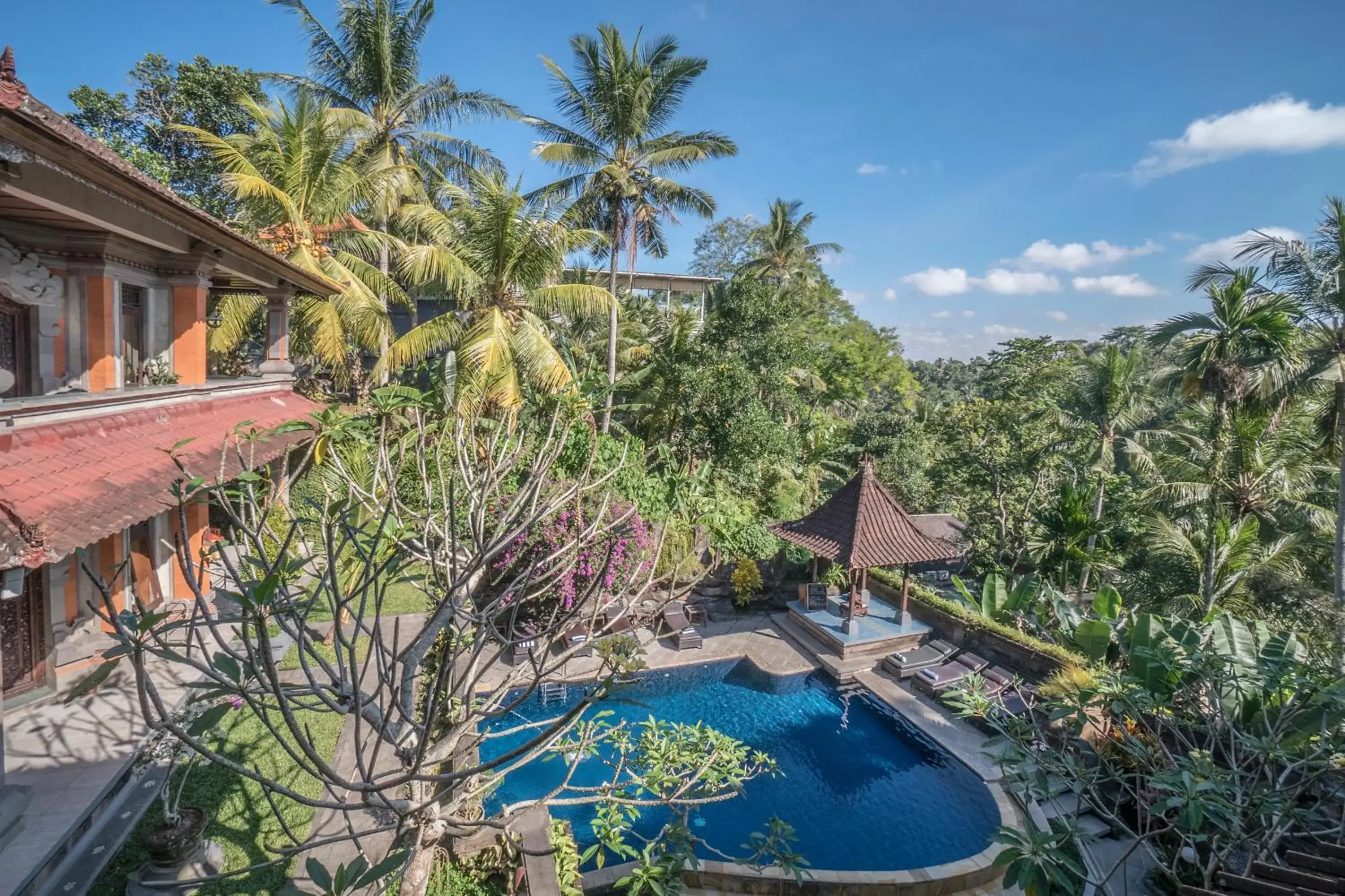 Pool View in Nick's Hidden Cottages by Mahaputra-CHSE Certified