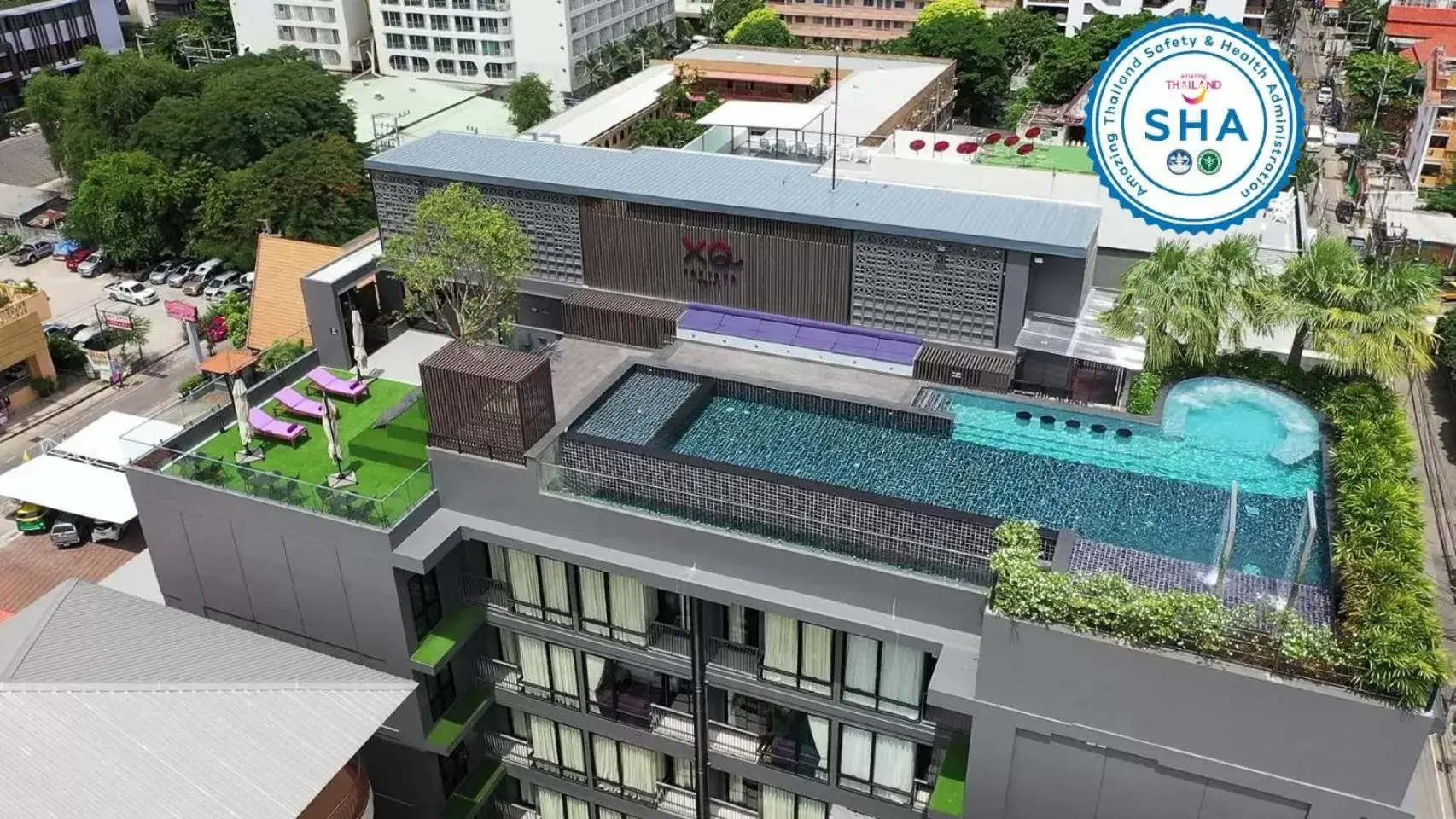 Property building, Pool View in XQ Pattaya Hotel