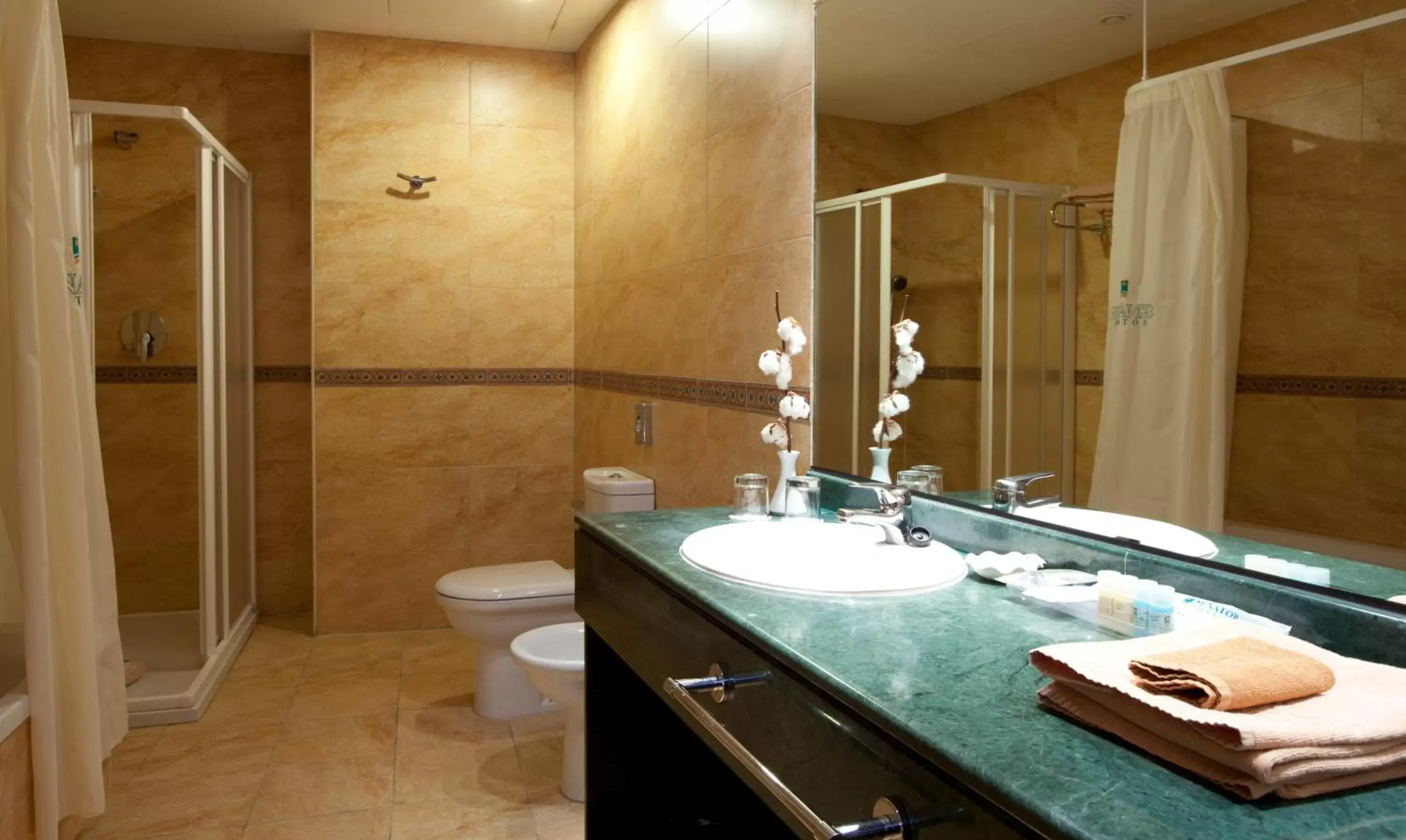 Bathroom in Senator Cádiz Spa Hotel