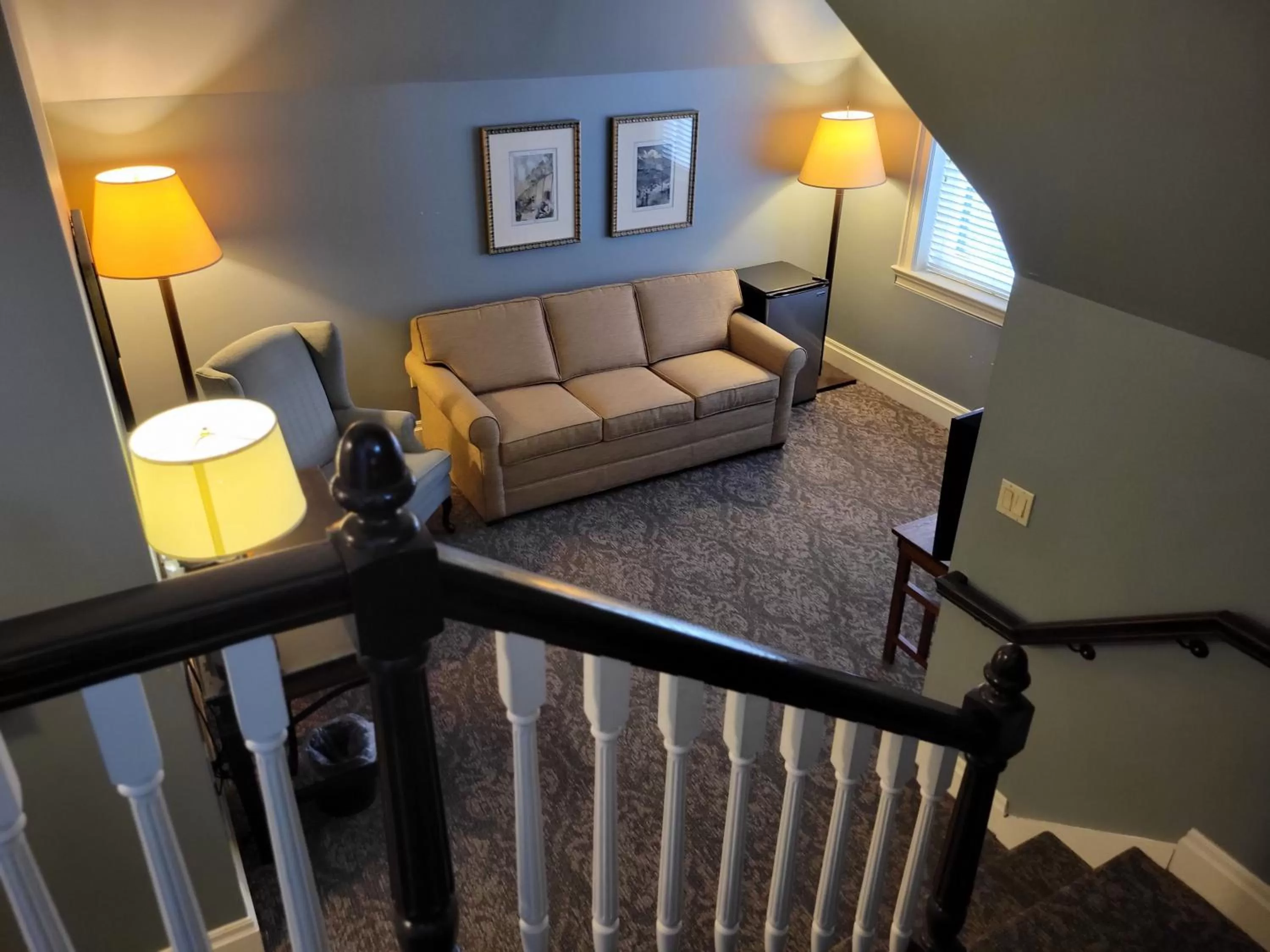 Seating area in Mansions on Fifth