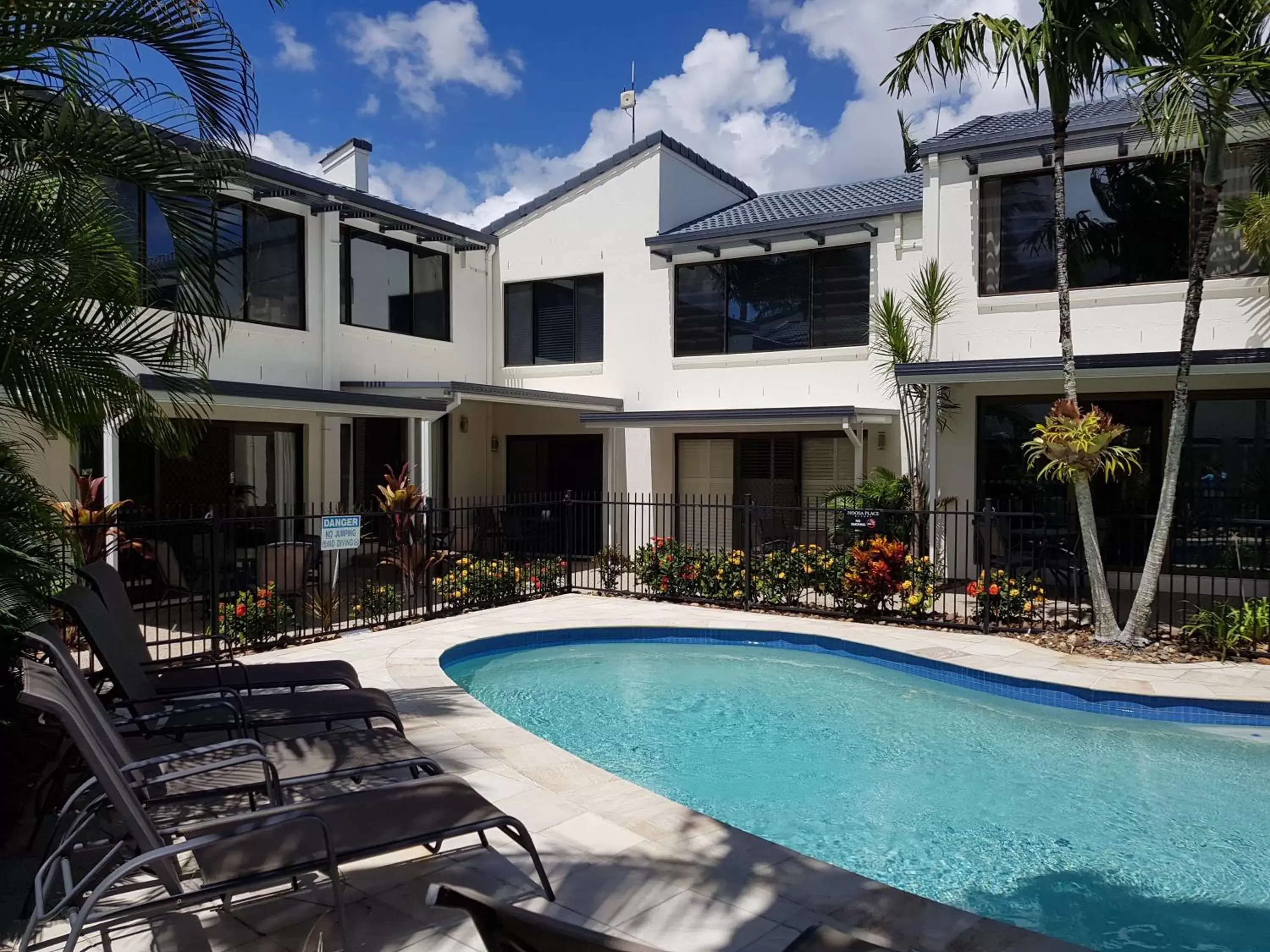 Swimming pool, Property Building in Noosa Place Resort