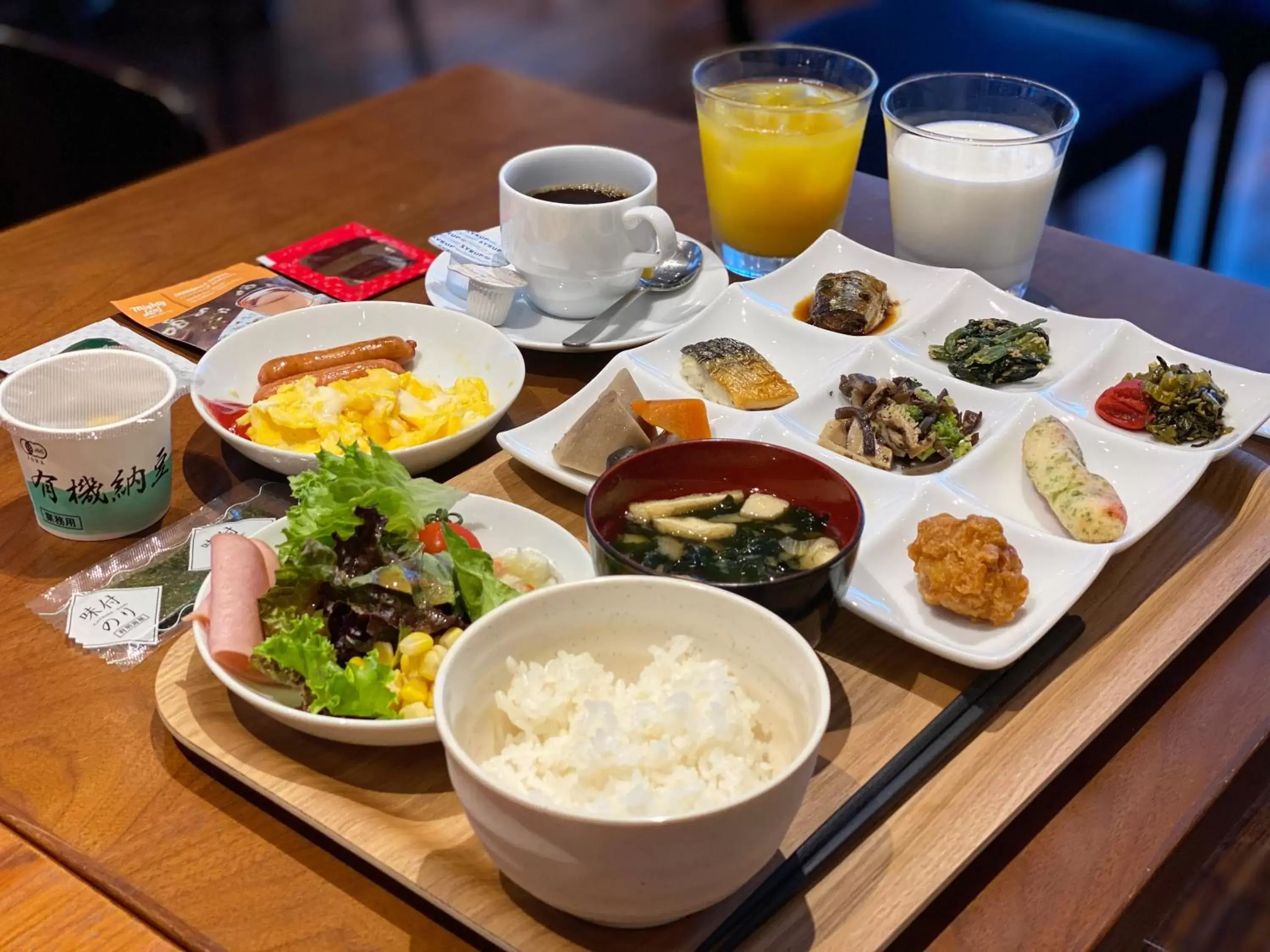 Breakfast in Sotetsu Fresa Inn Ginza-Nanachome