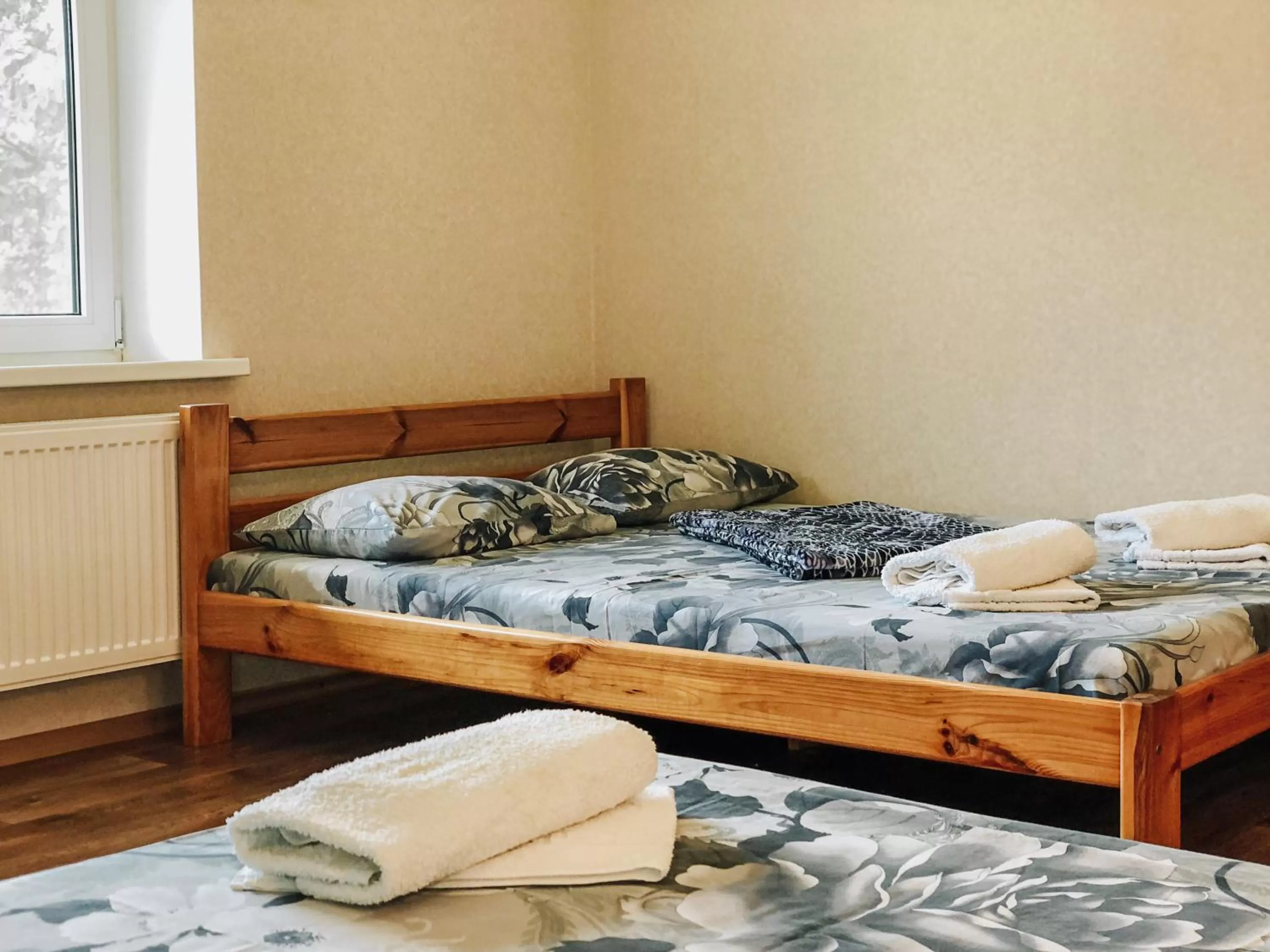 Bed in Zolotoy Bereg Hotel