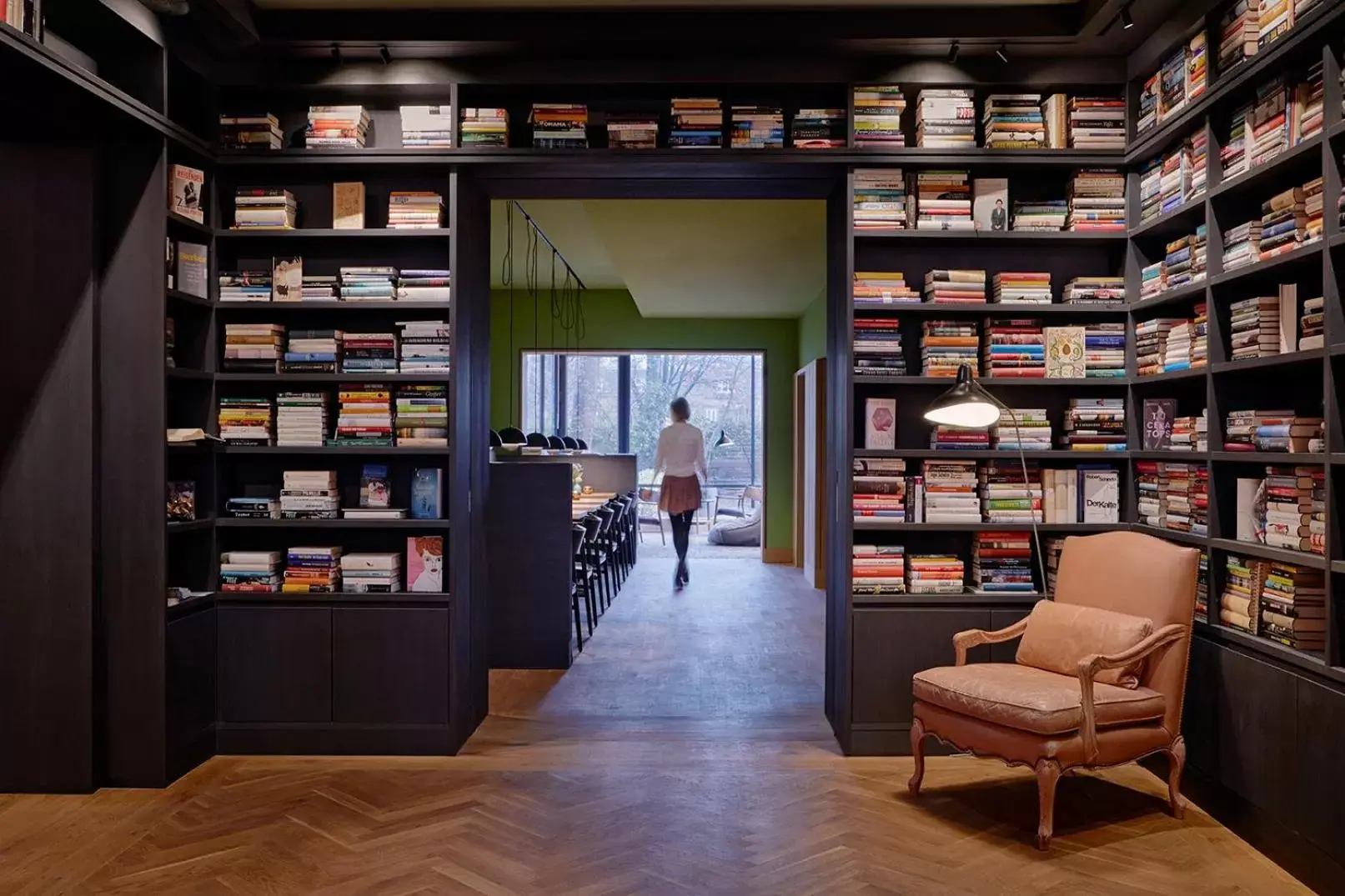 Library in Hotel Wedina an der Alster