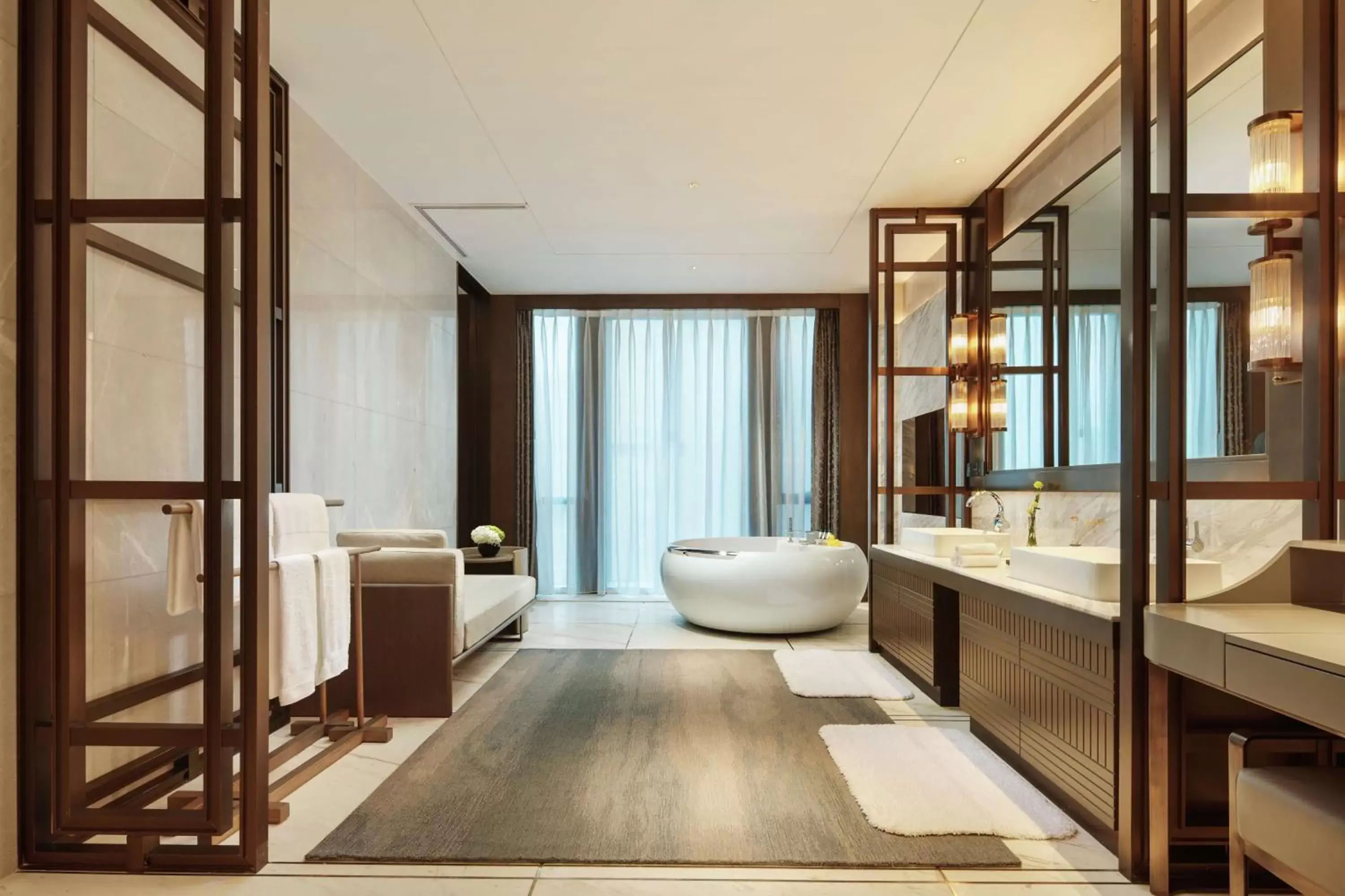 Bathroom in Hilton Chengdu Chenghua