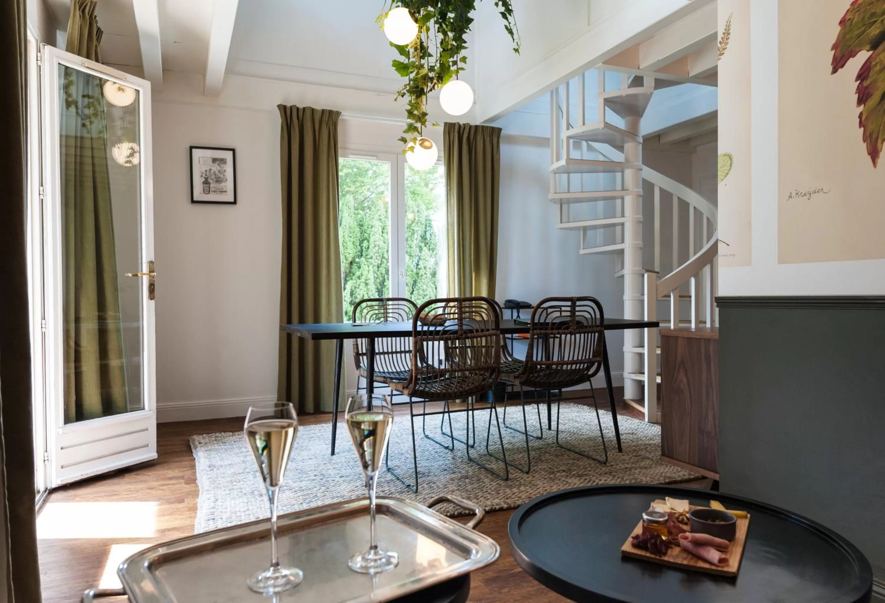 Living room in Ermitage De Corton - Teritoria