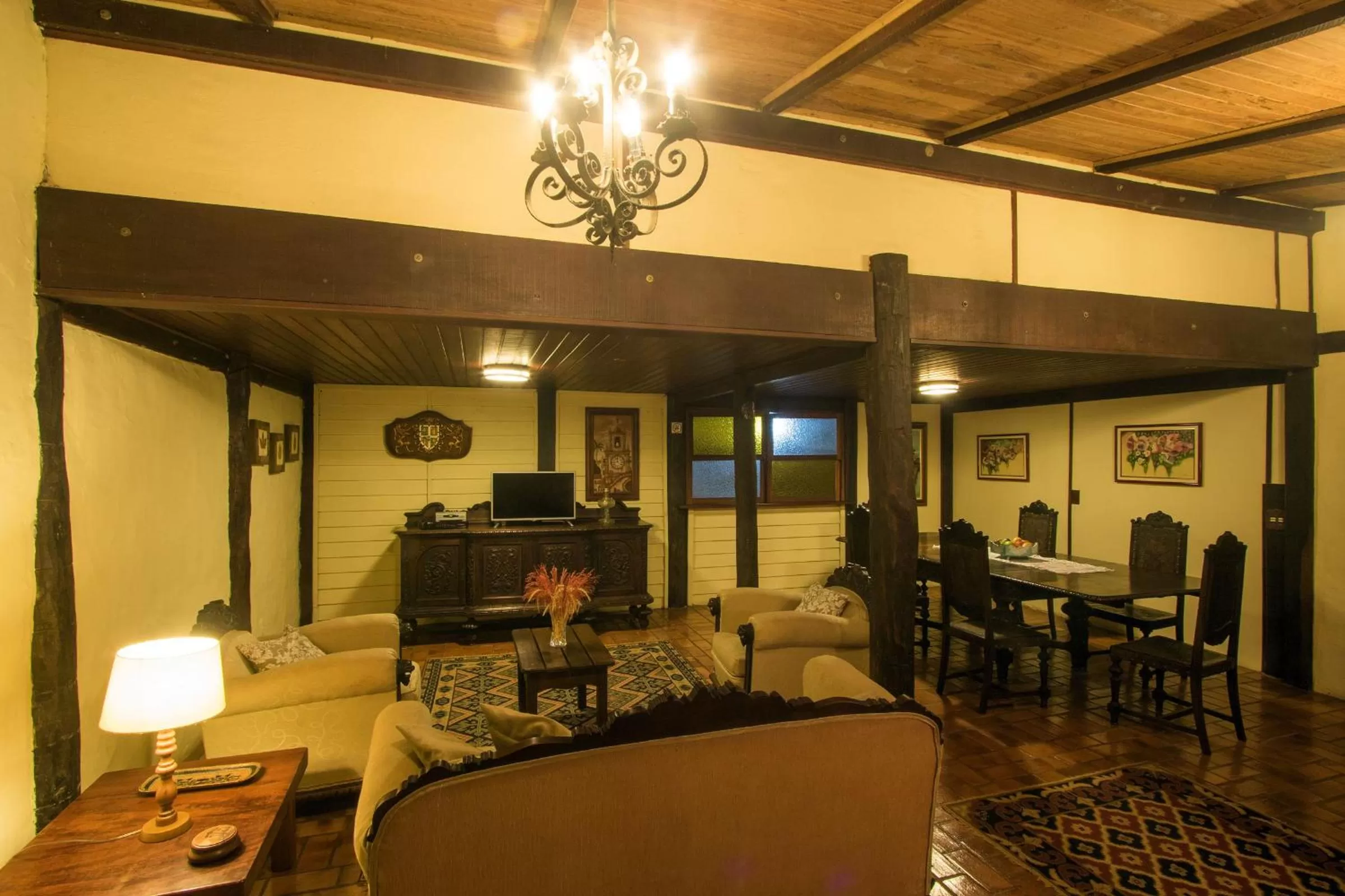 Living room in Hotel Santa Esmeralda