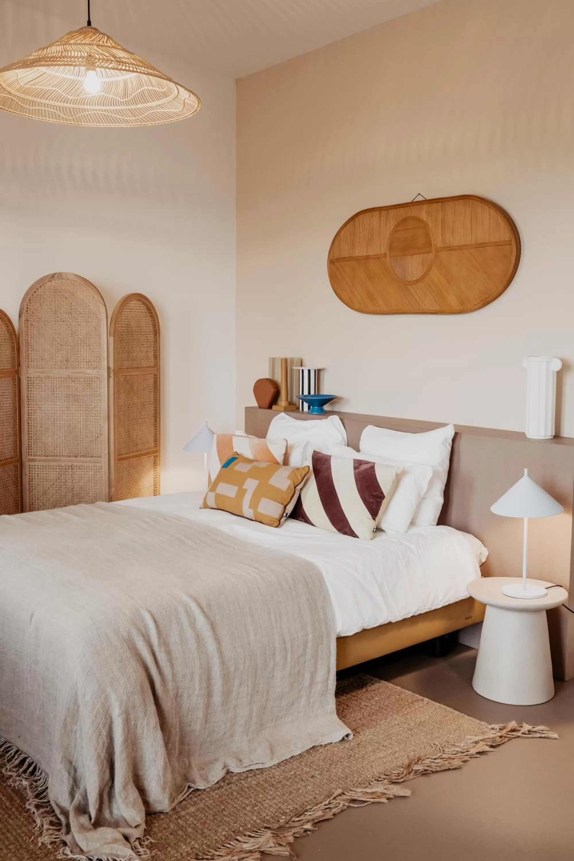 Bedroom, Bed in Strandhotel Zoomers