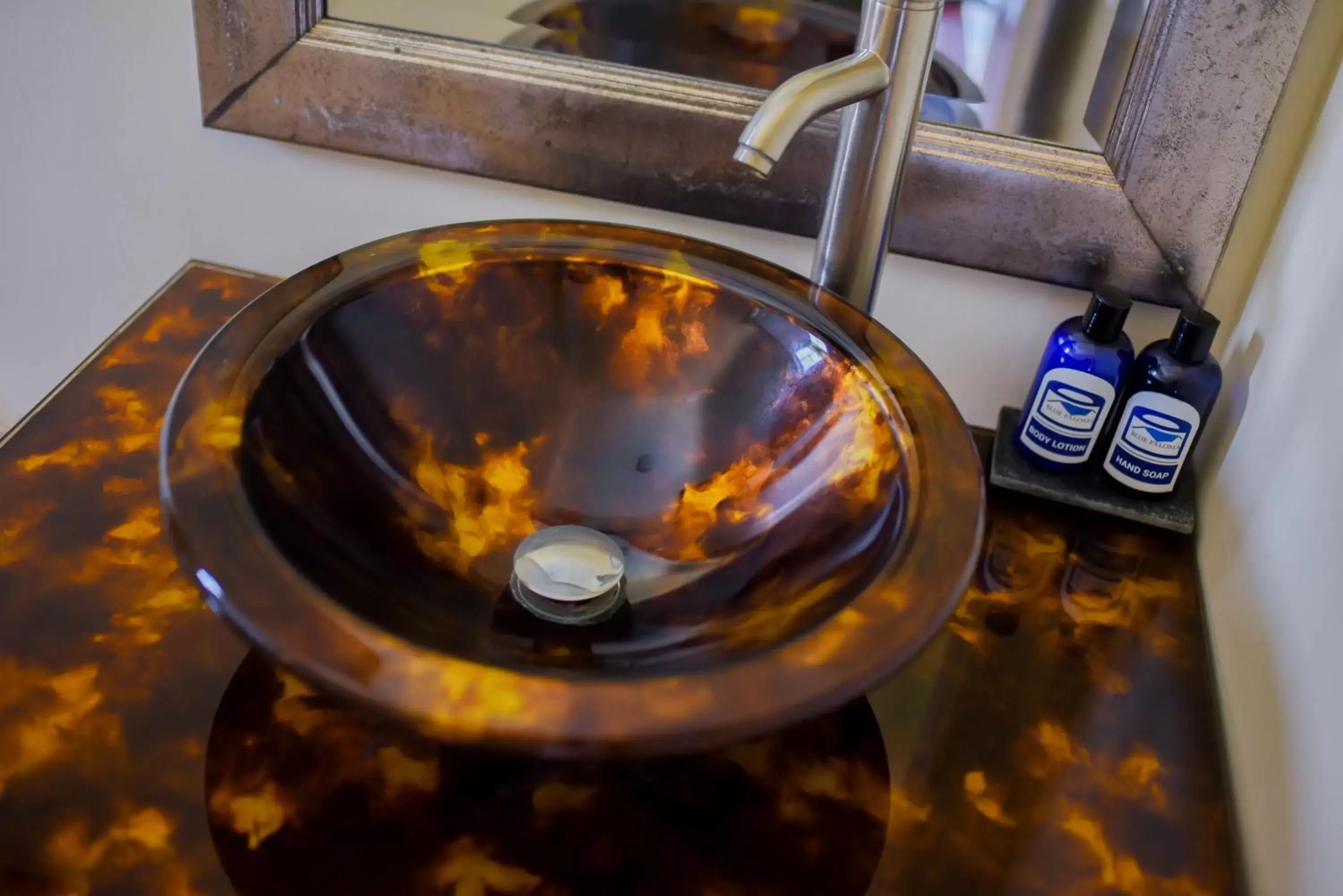 Bathroom in Blue Paloma Bed & Breakfast Bathroom in Blue Paloma Bed & Breakfast