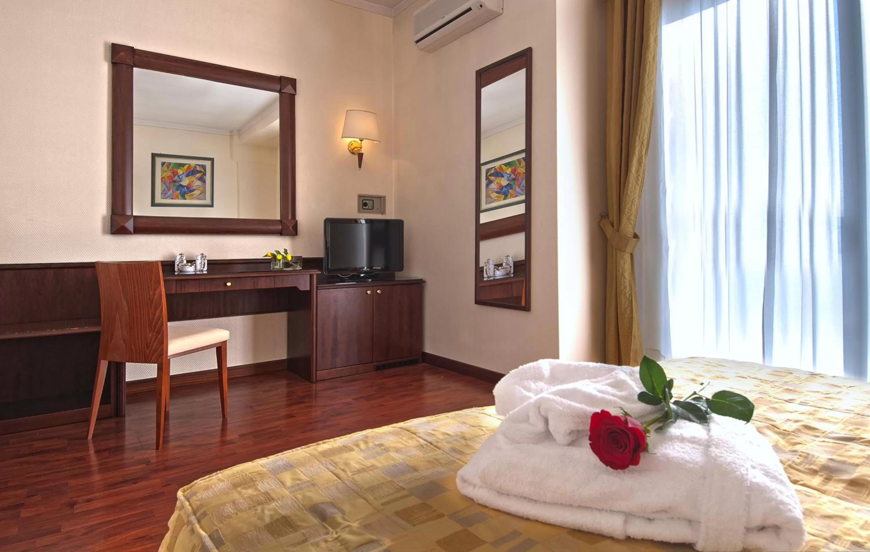 Bed in Hotel Eliseo Terme