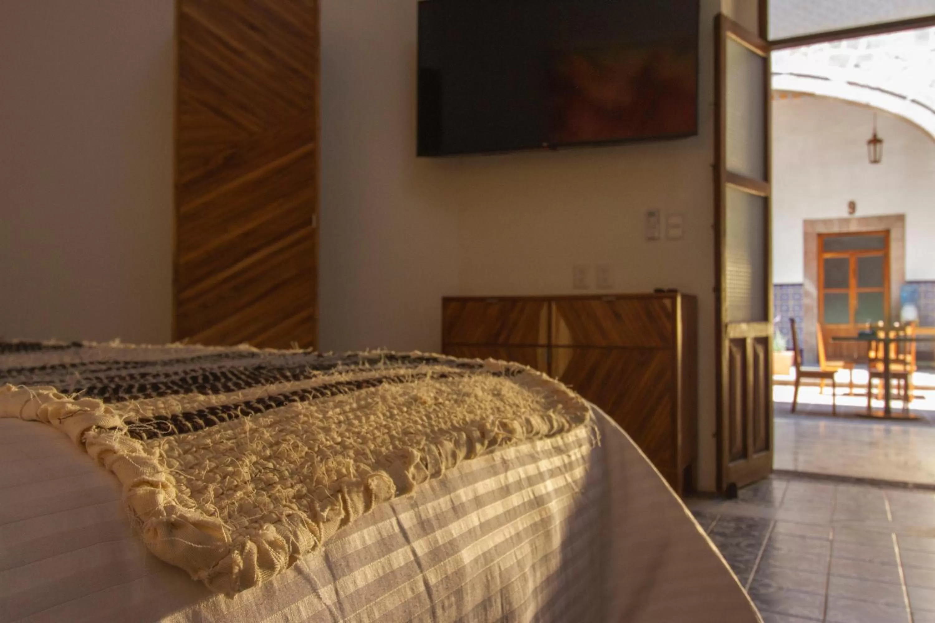 Photo of the whole room, Bed in NaNa Vida Hotel Morelia