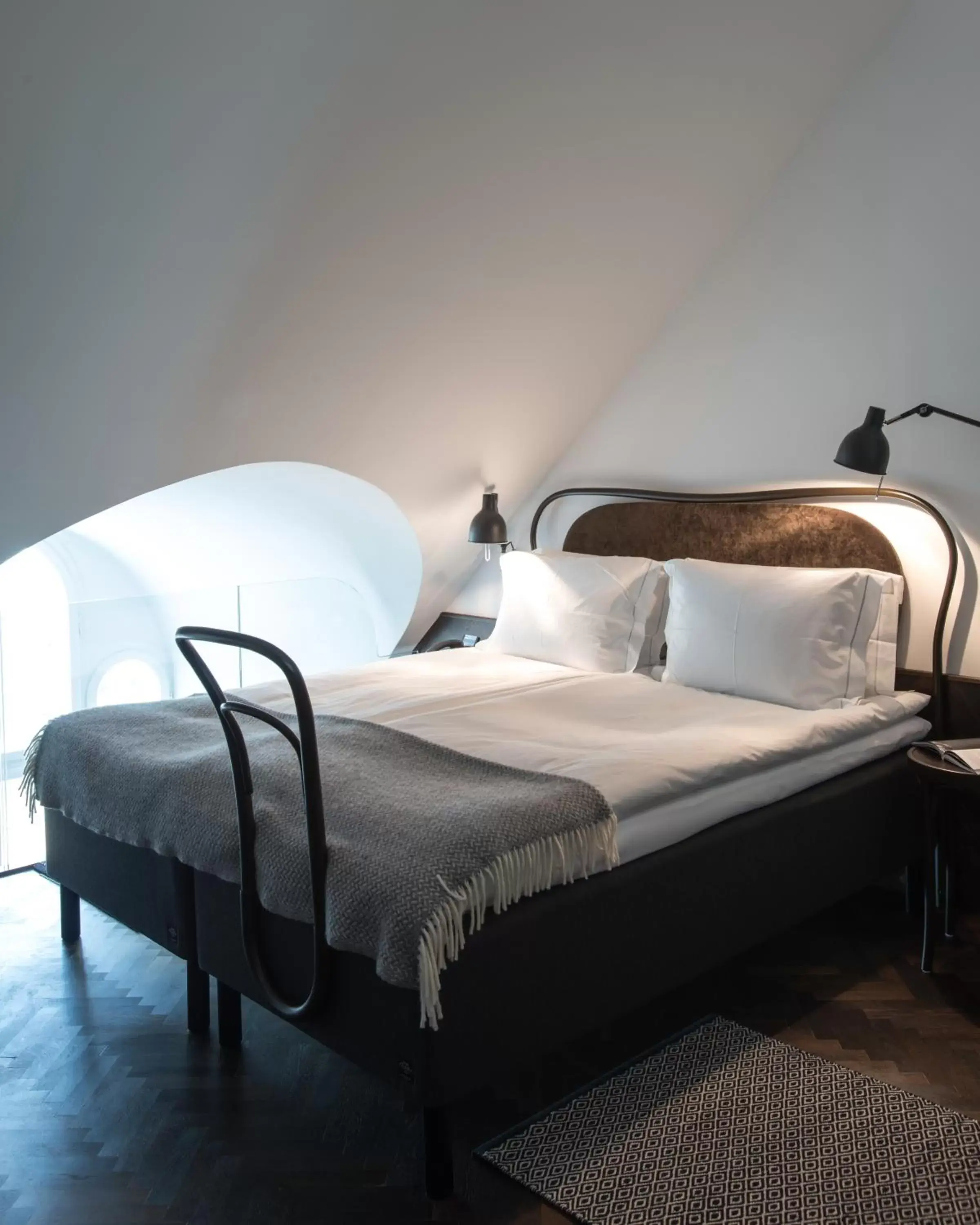 Bed in Miss Clara by Nobis, Stockholm, a Member of Design Hotels Bed in Miss Clara by Nobis, Stockholm, a Member of Design Hotels