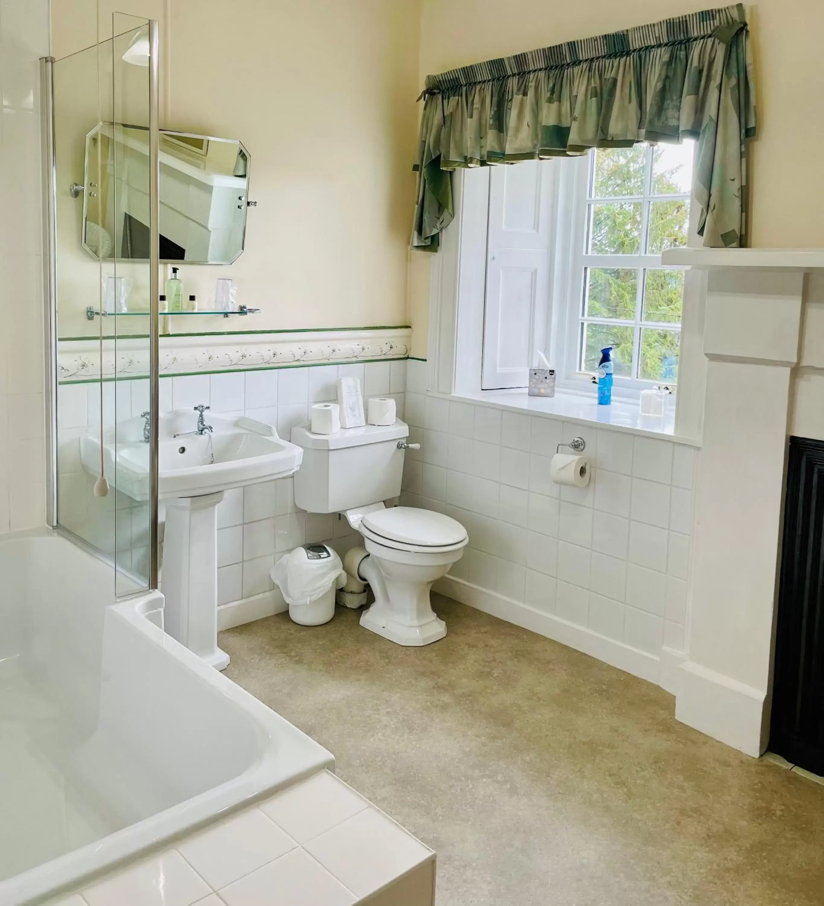 Bathroom in West Plean House